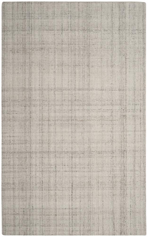 Abstract ABT141 Handmade Indoor Area Rug - Light Grey - 6'x9' - Safavieh