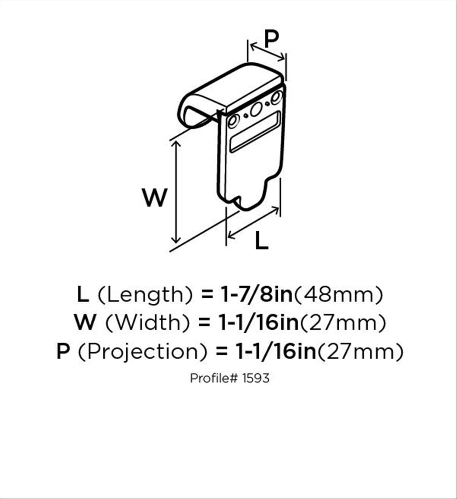 Inspirations 1 7/8" Length Knob