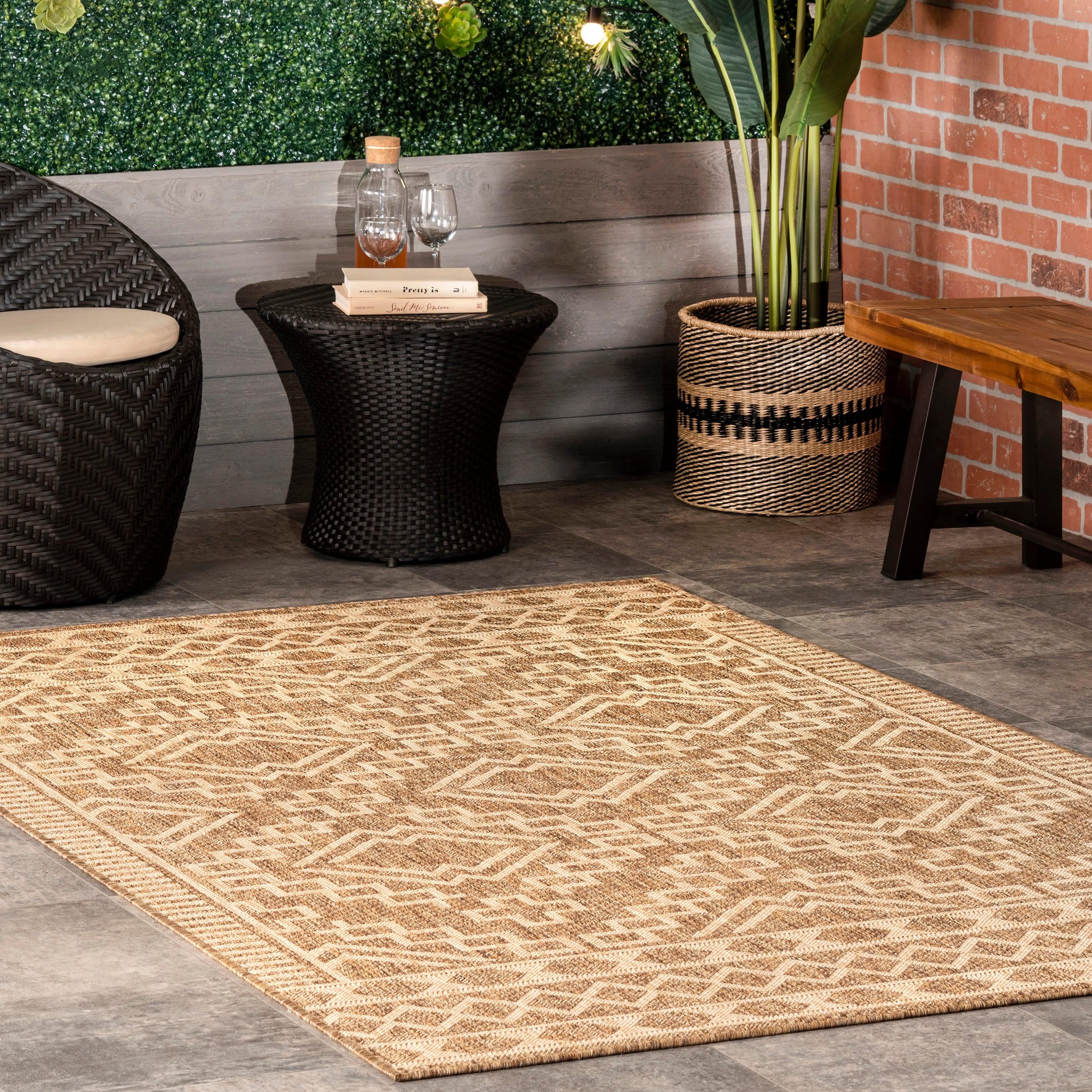 nuLOOM Cari Moroccan Global Indoor and Outdoor Area Rug