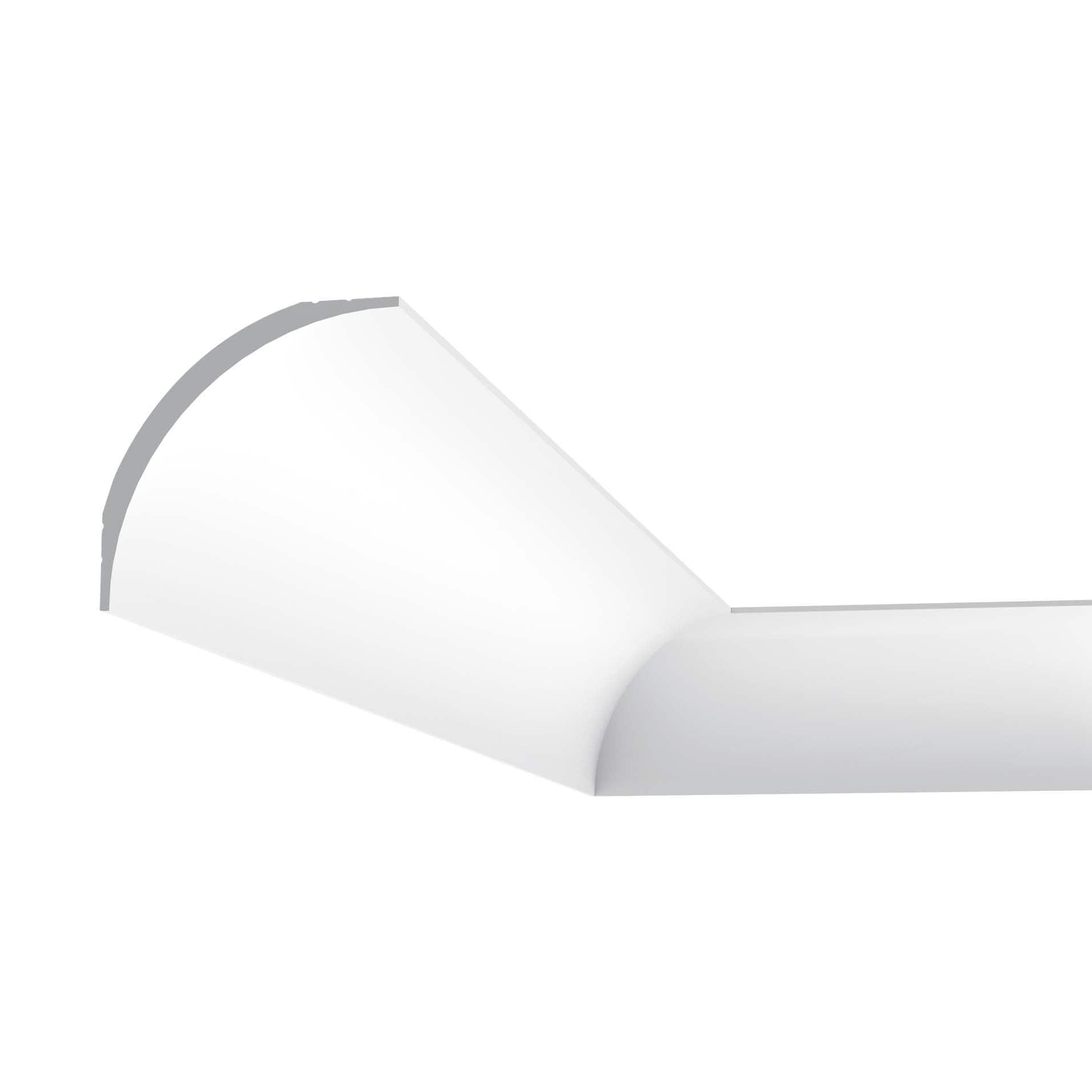 Orac Decor High Impact 3-1/2 in x 3-1/2 in x 78-3/4 in Crown (Set of 8)