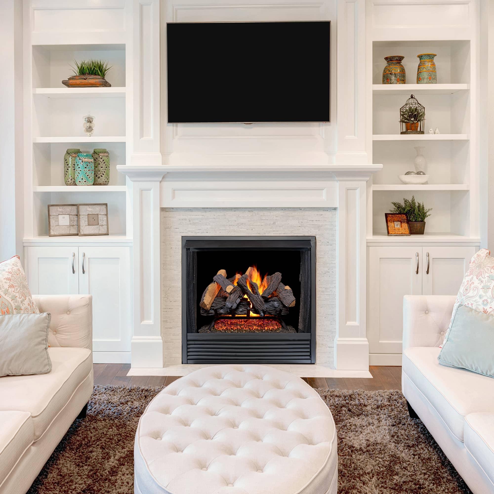 Duluth Forge Duluth Forge Vented Natural Gas Fireplace Log Set