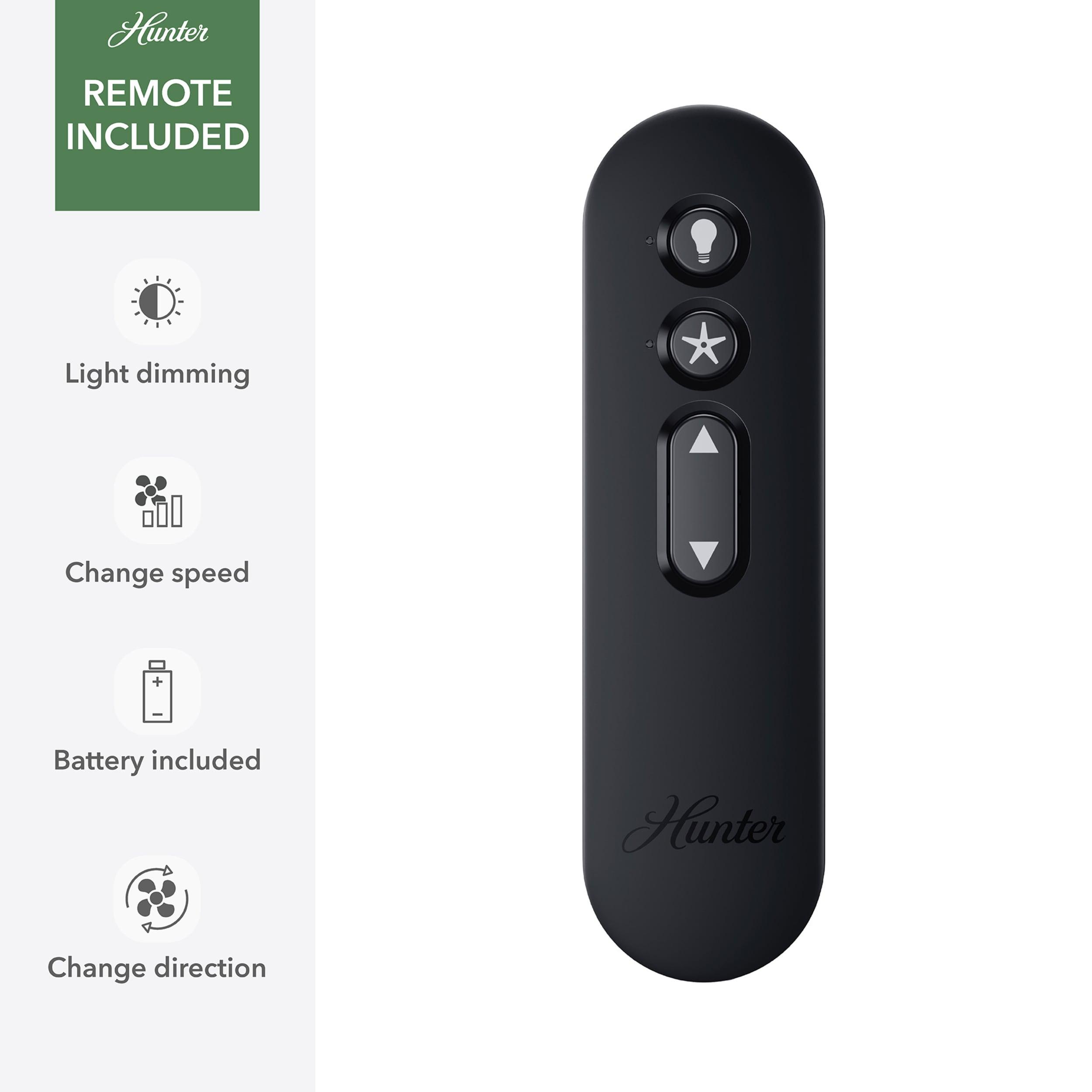 Hunter 52 Inch Fonthill ENERGY STAR® Hunterexpress Ceiling Fan With Lights And Remote