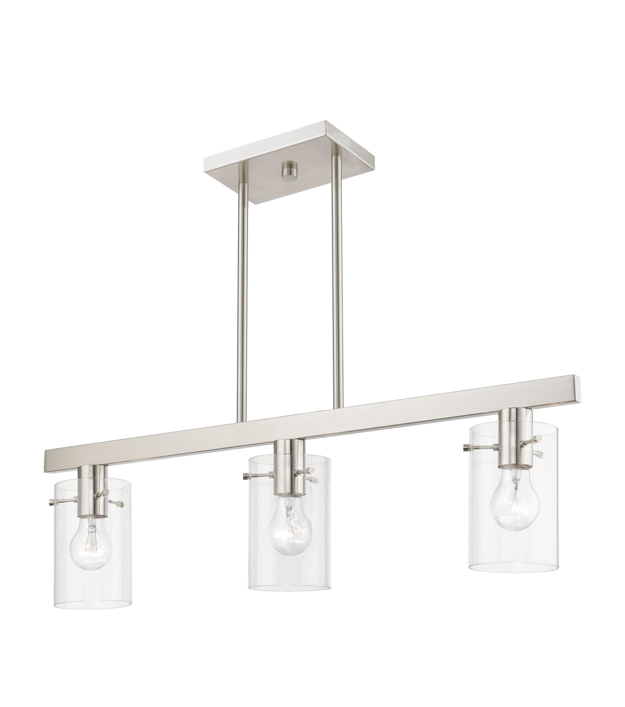 Livex Lighting Munich 3 - Light Chandelier in  Brushed Nickel