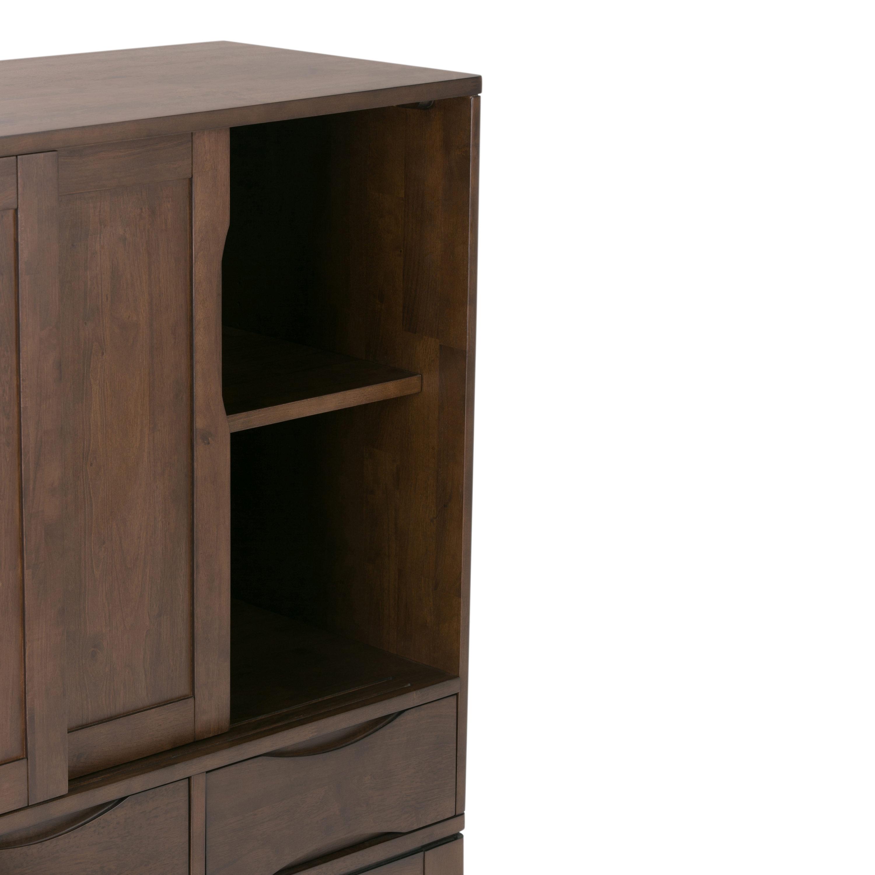 Harper Solid Wood Accent Cabinet