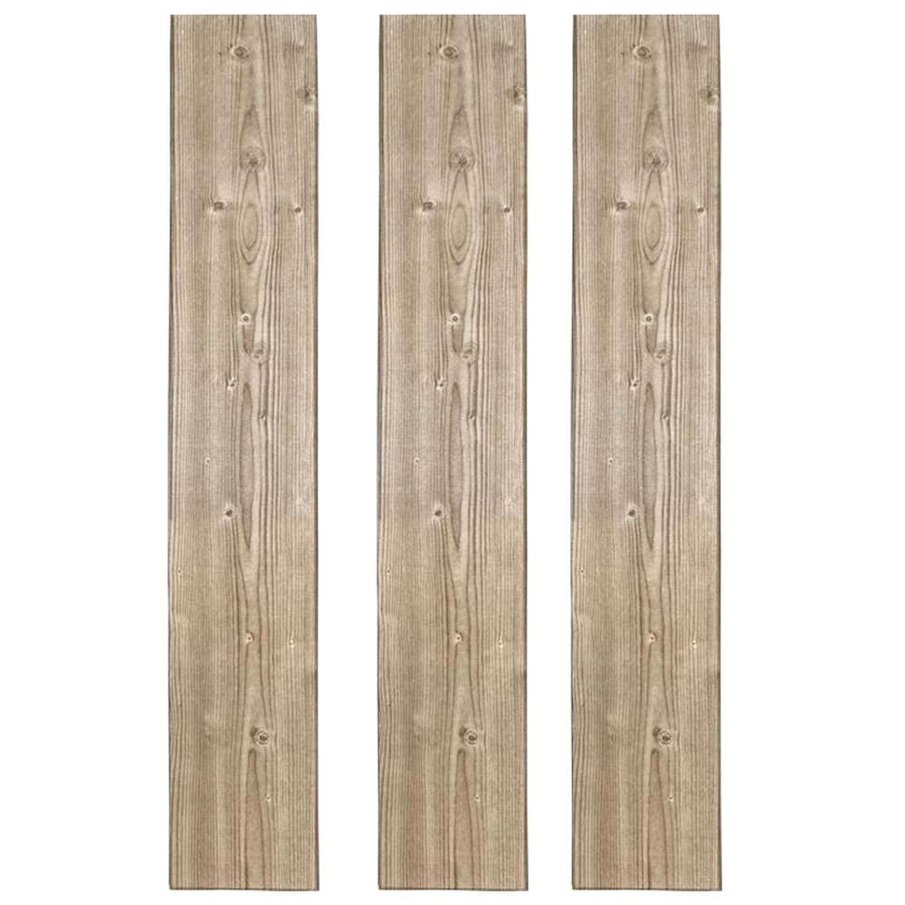 À LA MAISON CEILINGS WP105rb-96 Foam Wood Ceiling Planks 39 in x 6 in, Rustic Beige, Pack of 96 (156 sq.ft/Case)