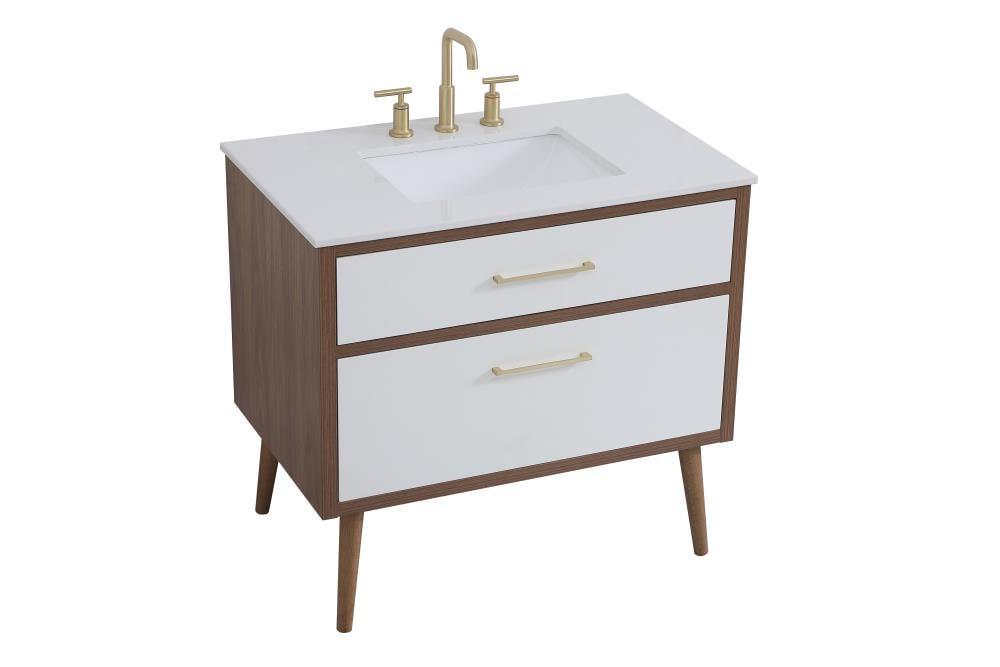 Elegant Kitchen and Bath Elegant Kitchen and Bath 36 Inch Bathroom Vanity