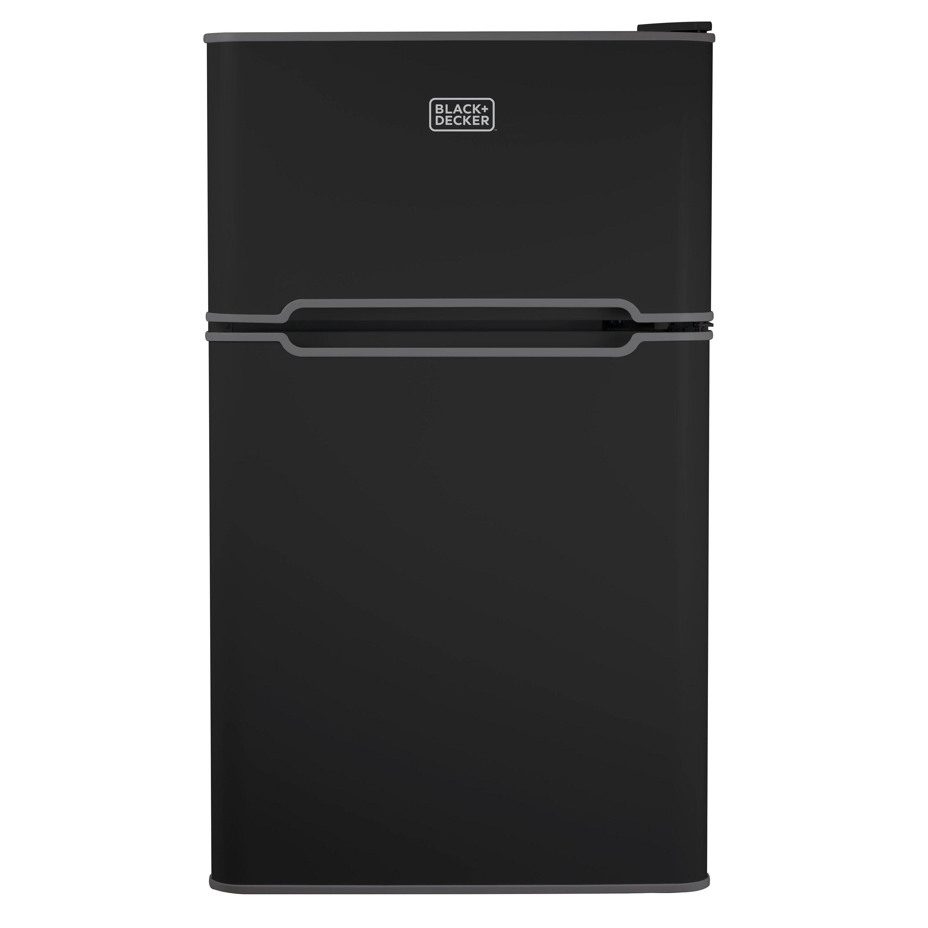 BLACK+DECKER Black + Decker 3.1 cu. ft. Freestanding Mini Fridge with Freezer