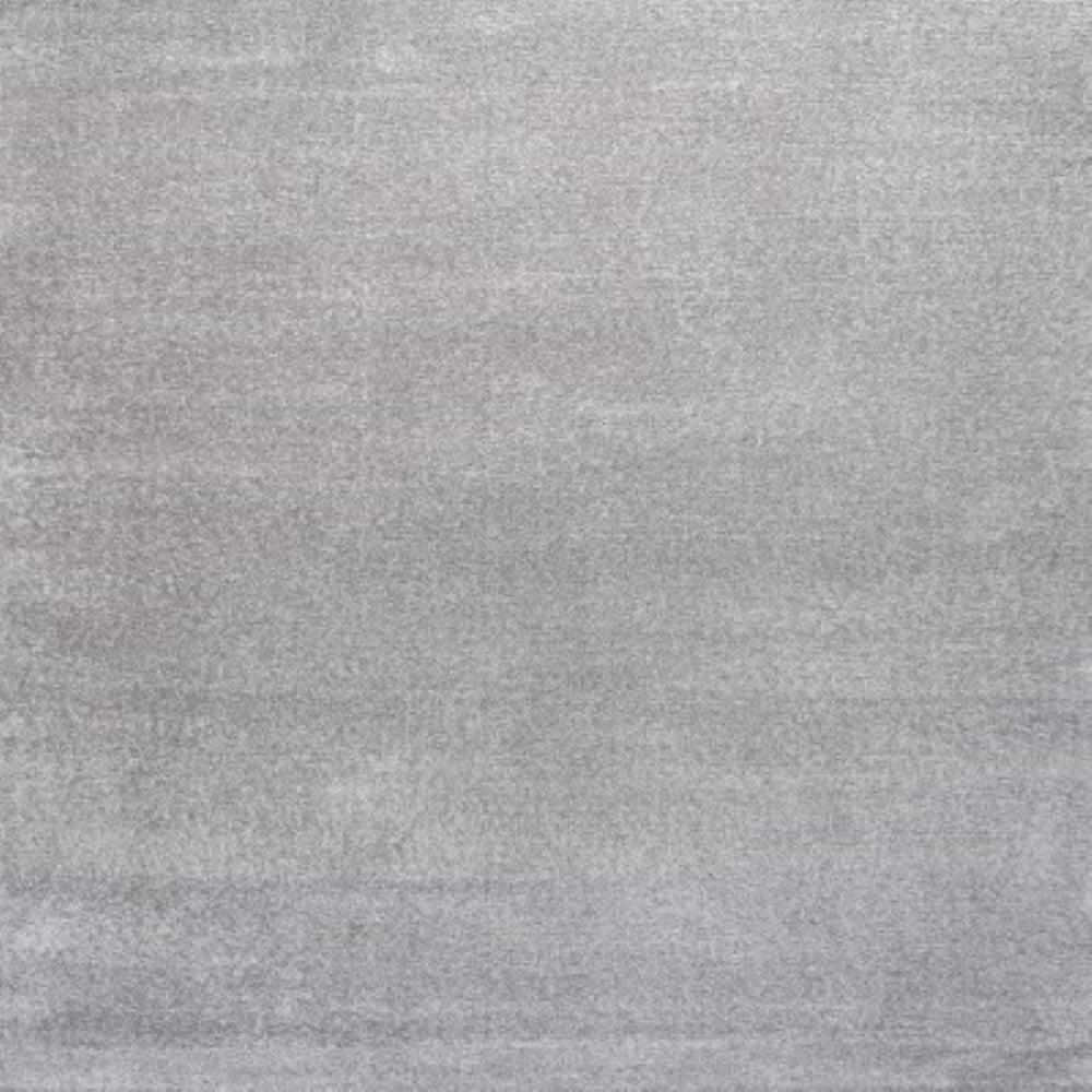 9' x 12' Haze Solid Low-Pile Area Rug, Light Gray - JONATHAN Y