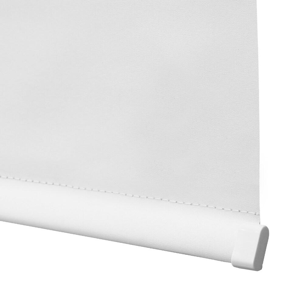 1pc 73"x72" Blackout Slow Release Roller Shade White - Lumi Home Furnishings: Window Blinds, Indoor Wall Mount