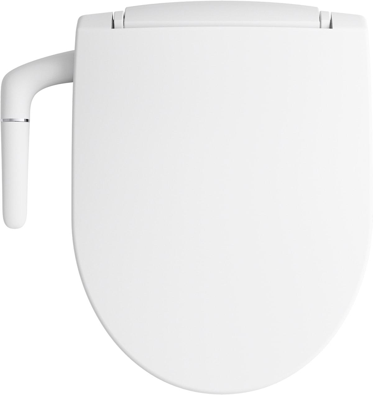 PureWash M250 Round Bidet Toliet Seat, Manual Non-Electric Bidets for Existing Toilets