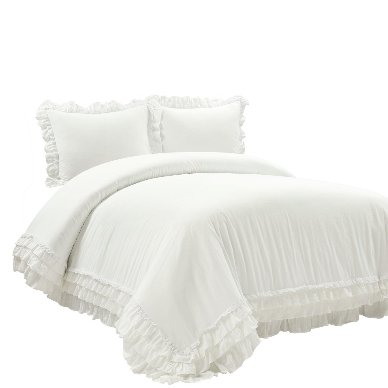 Lush Decor Cotton Duvet Cover Set