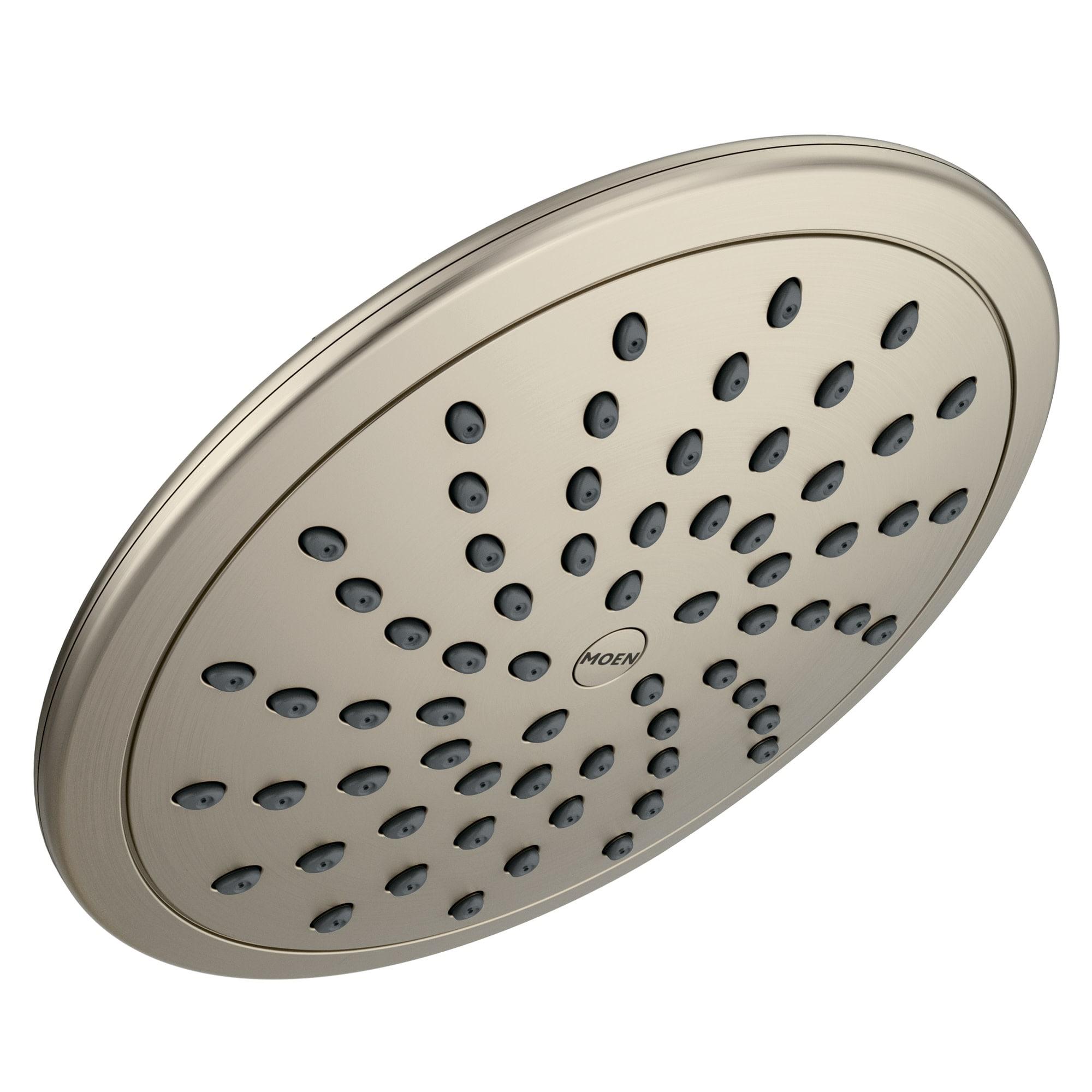 Moen Wide Round Rain Shower Head for Bathroom with 2 GPM High-Pressure Rainfall Spray