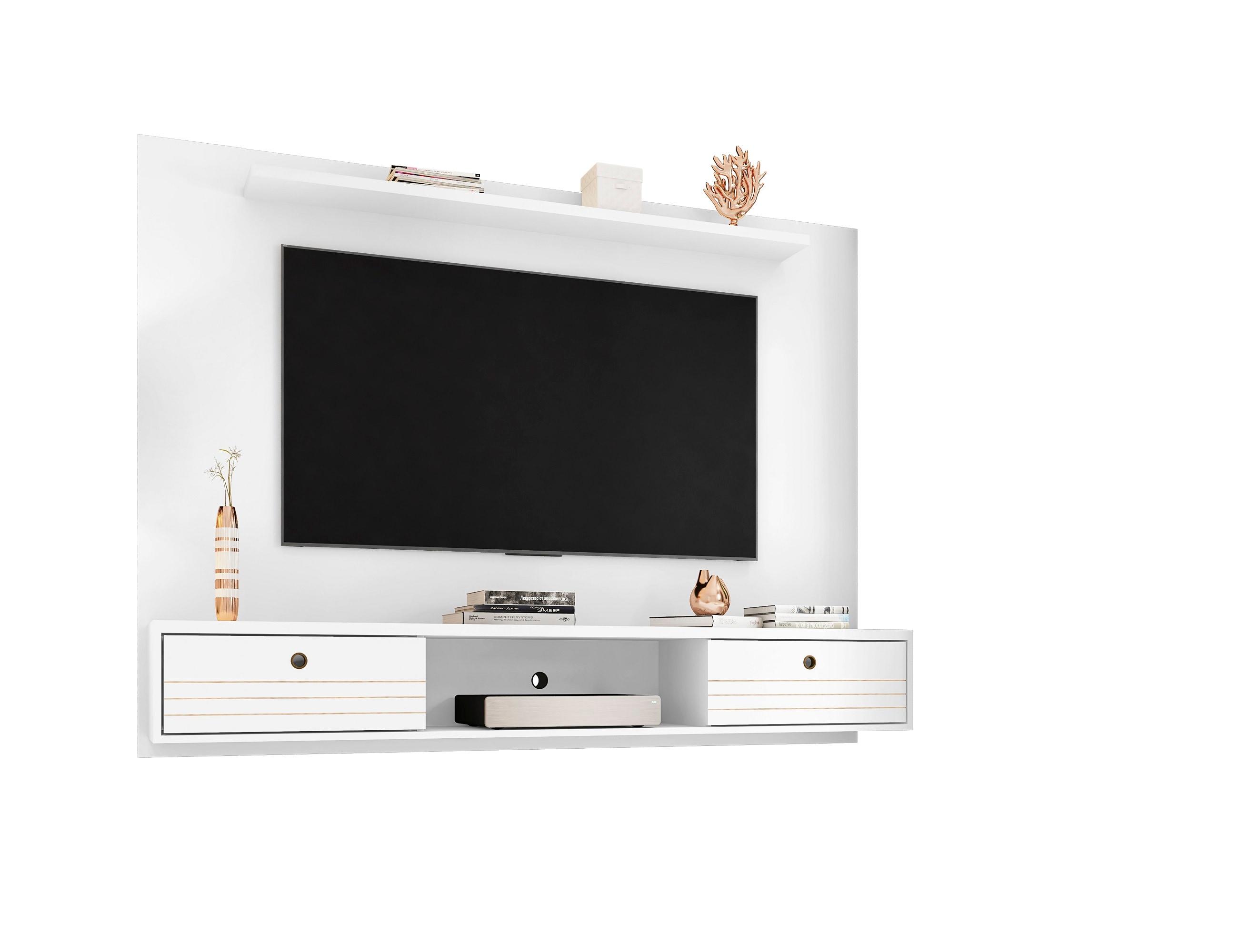65" Liberty Floating Entertainment Center - Manhattan Comfort
