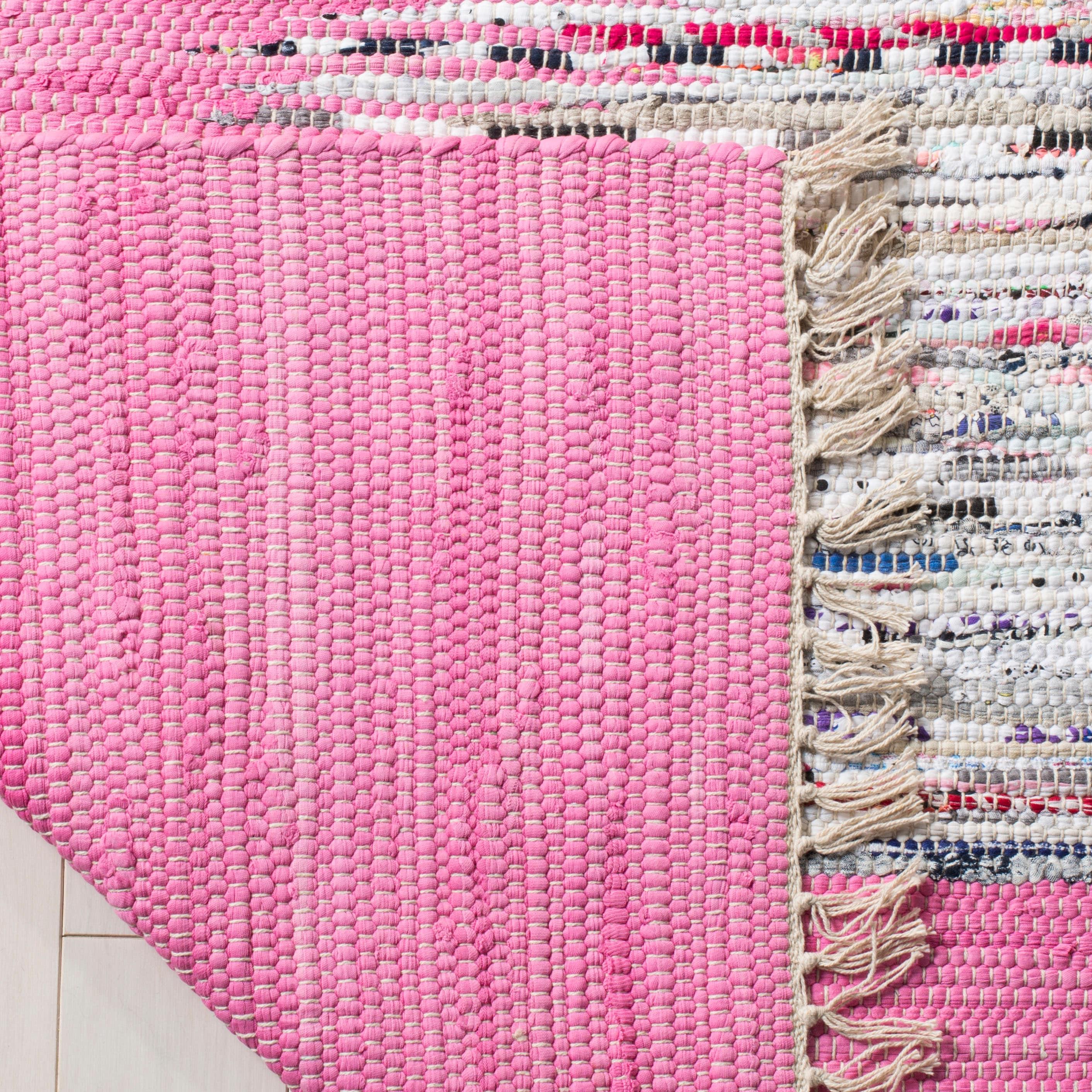 Montauk MTK711 Hand Woven Area Rug - Ivory/Pink - 5'x8' - Safavieh.