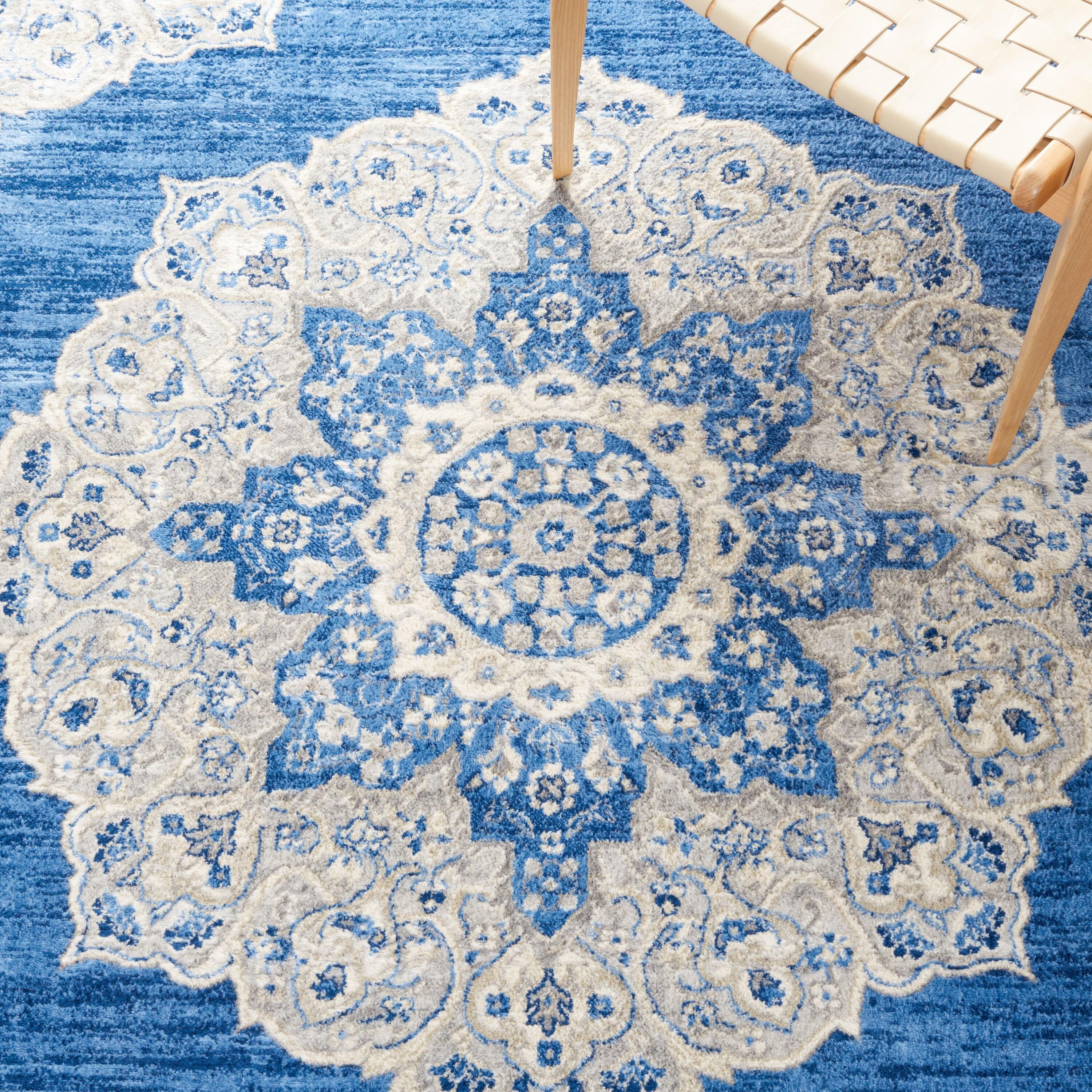 Kelly Clarkson Home Callum 802 Area Rug In Blue / Grey