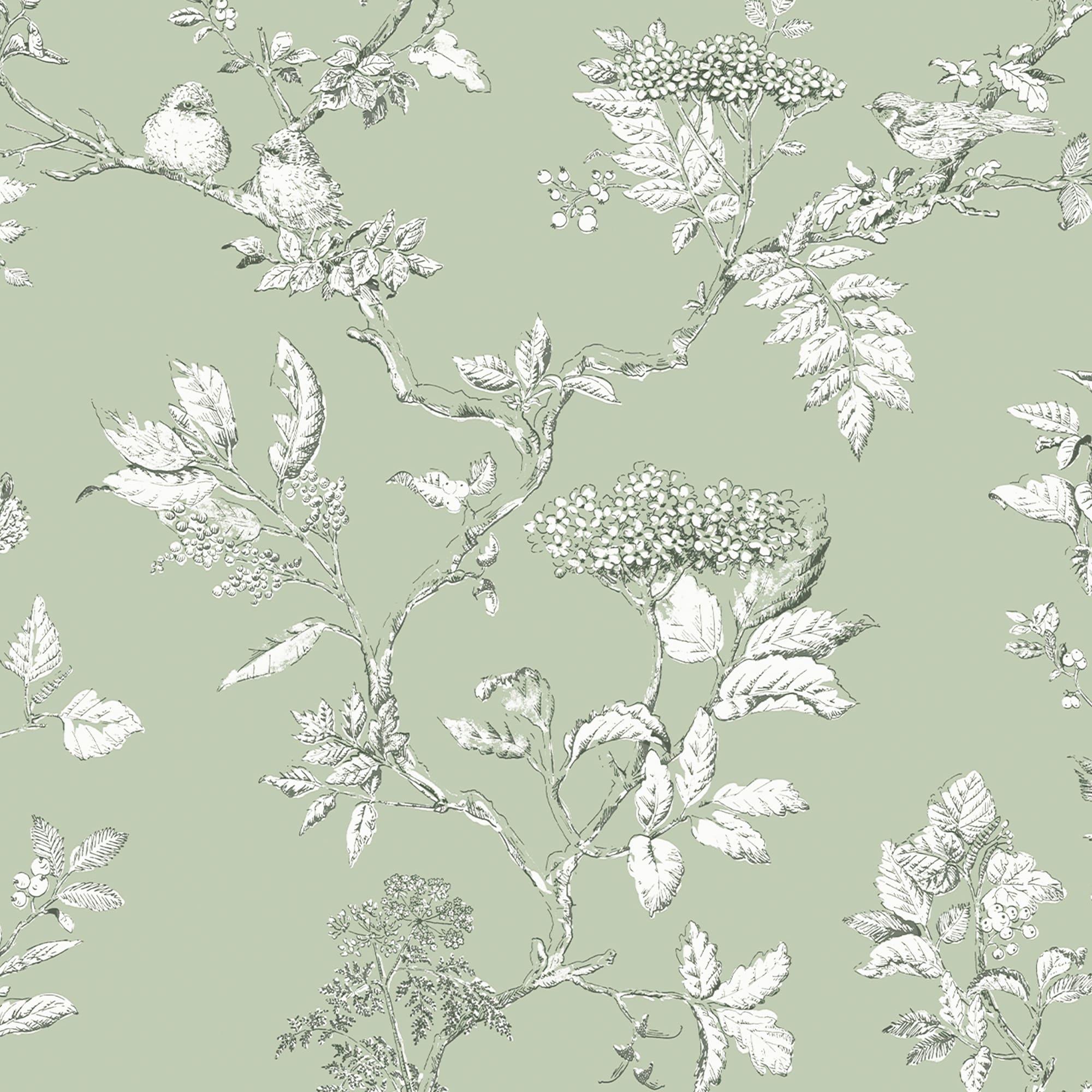 Laura Ashley Elderwood Wallpaper Roll