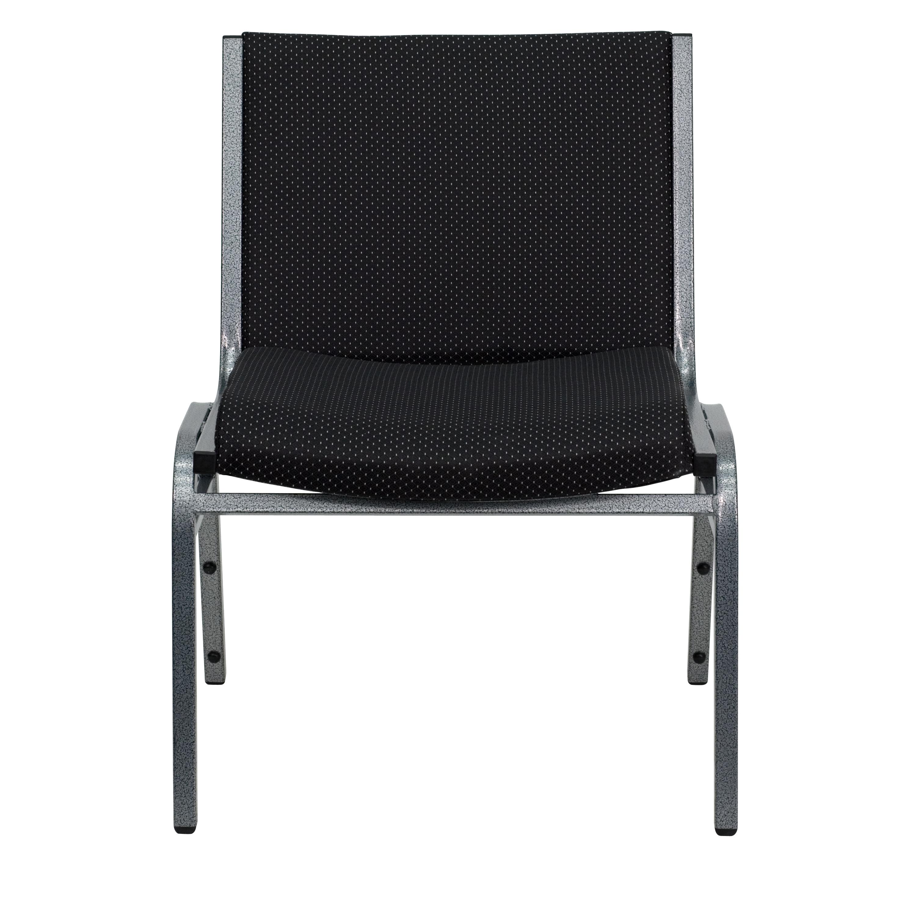Flash Furniture Divine Multipurpose Big & Tall 1000 lb. Rated Stacking Guest Chairs for Business or Home Use (Set of 2)