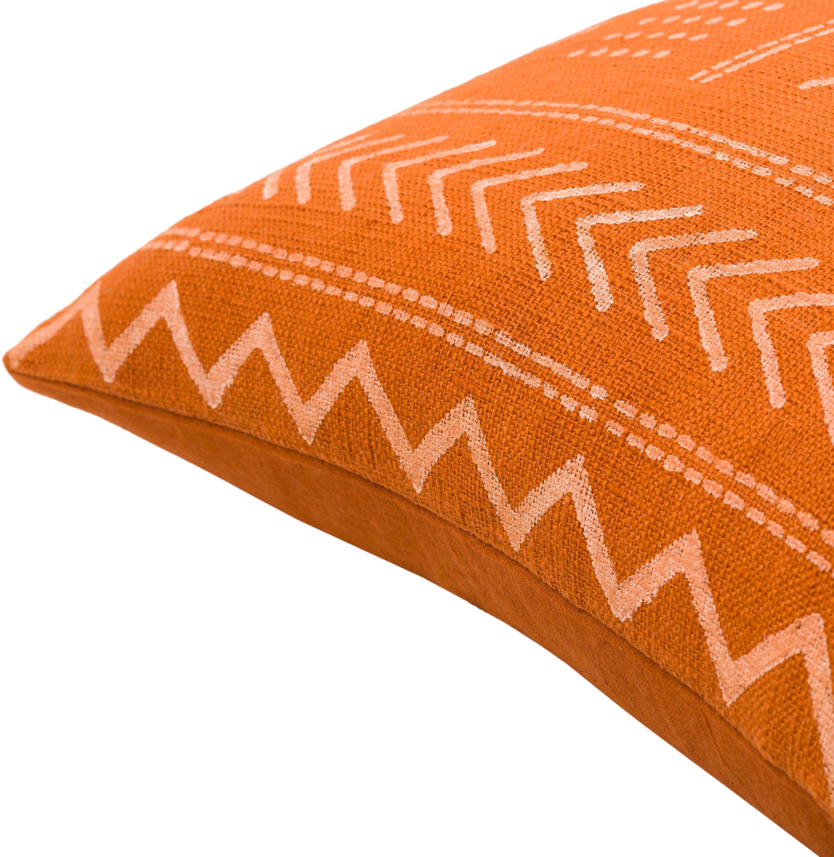 Geometric Cotton Throw Pillow