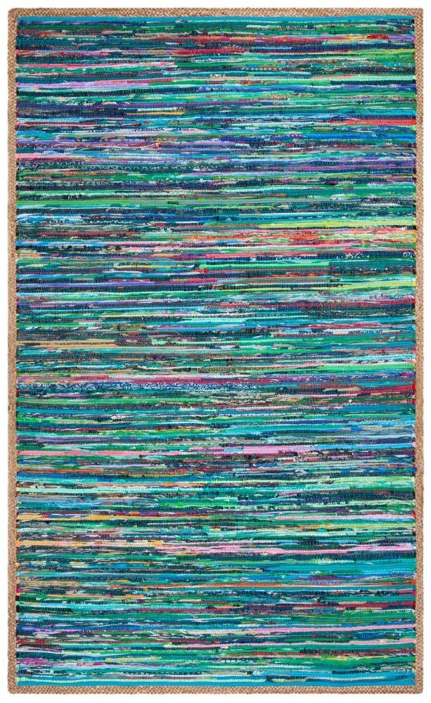 Montauk MTK960 Hand Woven Area Rug - Green/Natural - 8'x10' - Safavieh.
