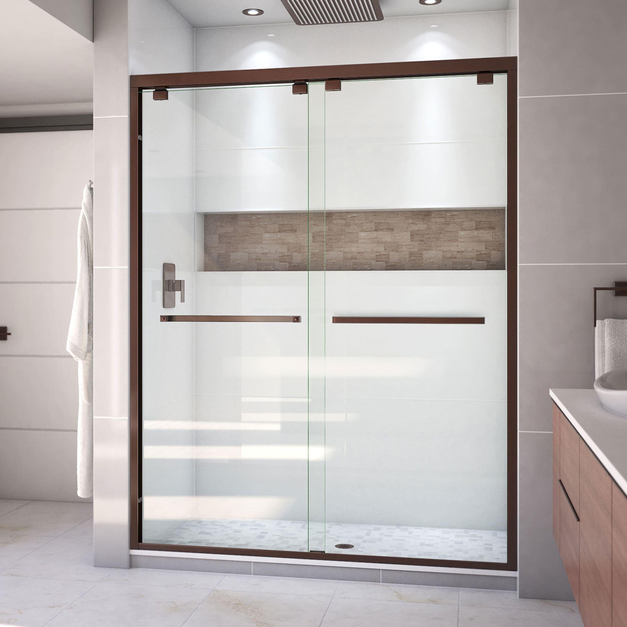 Encore 56" W x 76" H Bypass Shower Door with ClearMax™ Technology