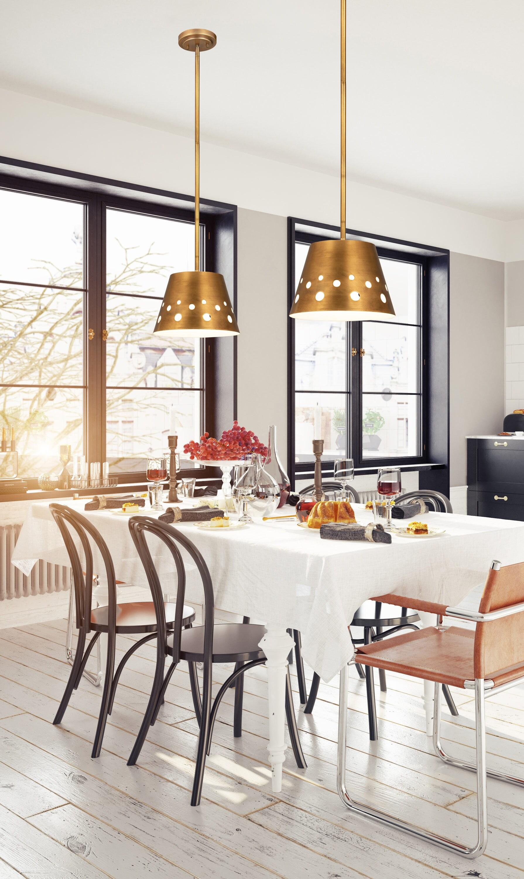 Z-Lite Katie 1 - Light Pendant in  Rubbed Brass