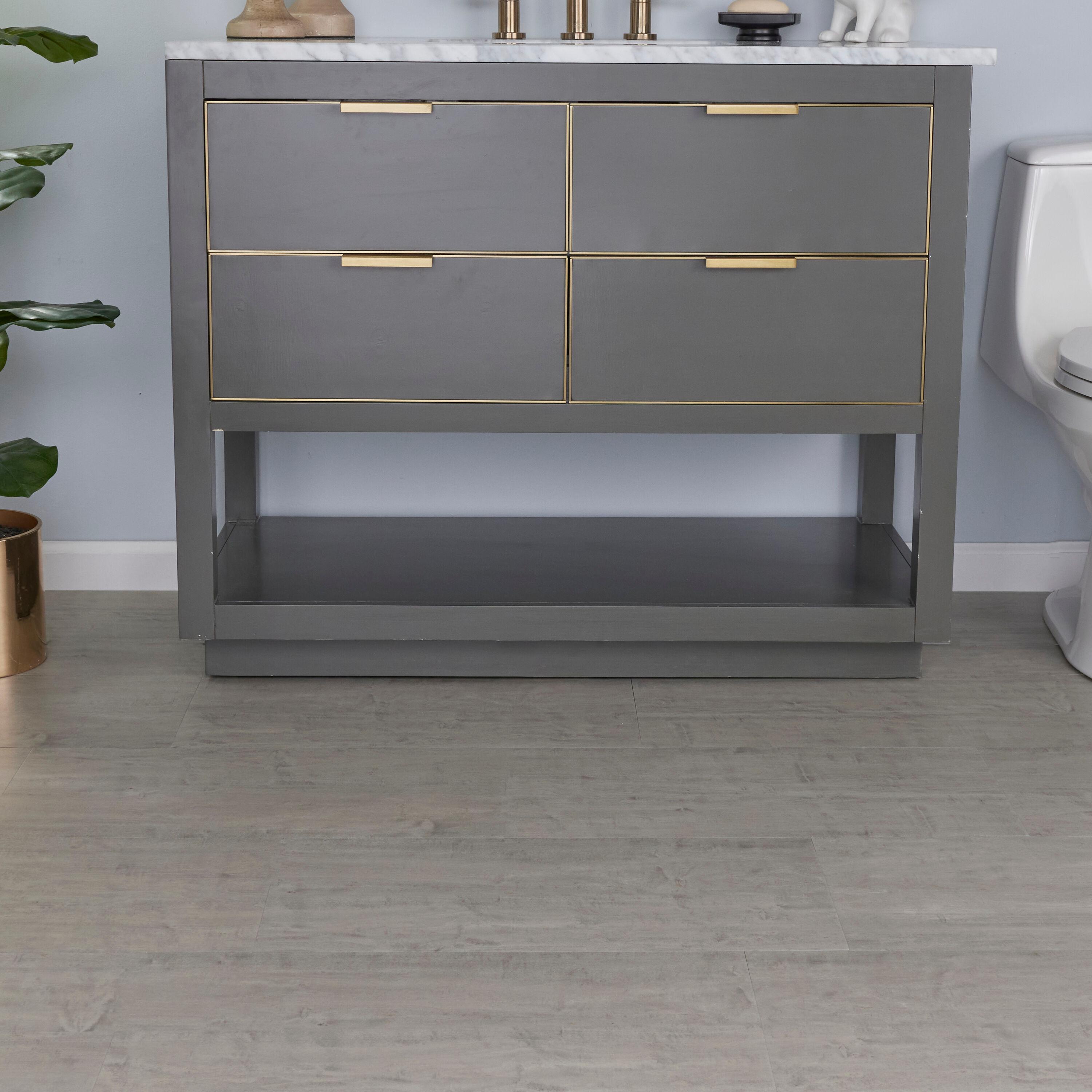 GlueCore Classic 22mil x 12" W x 24" L Glue Down Vinyl Tile Flooring