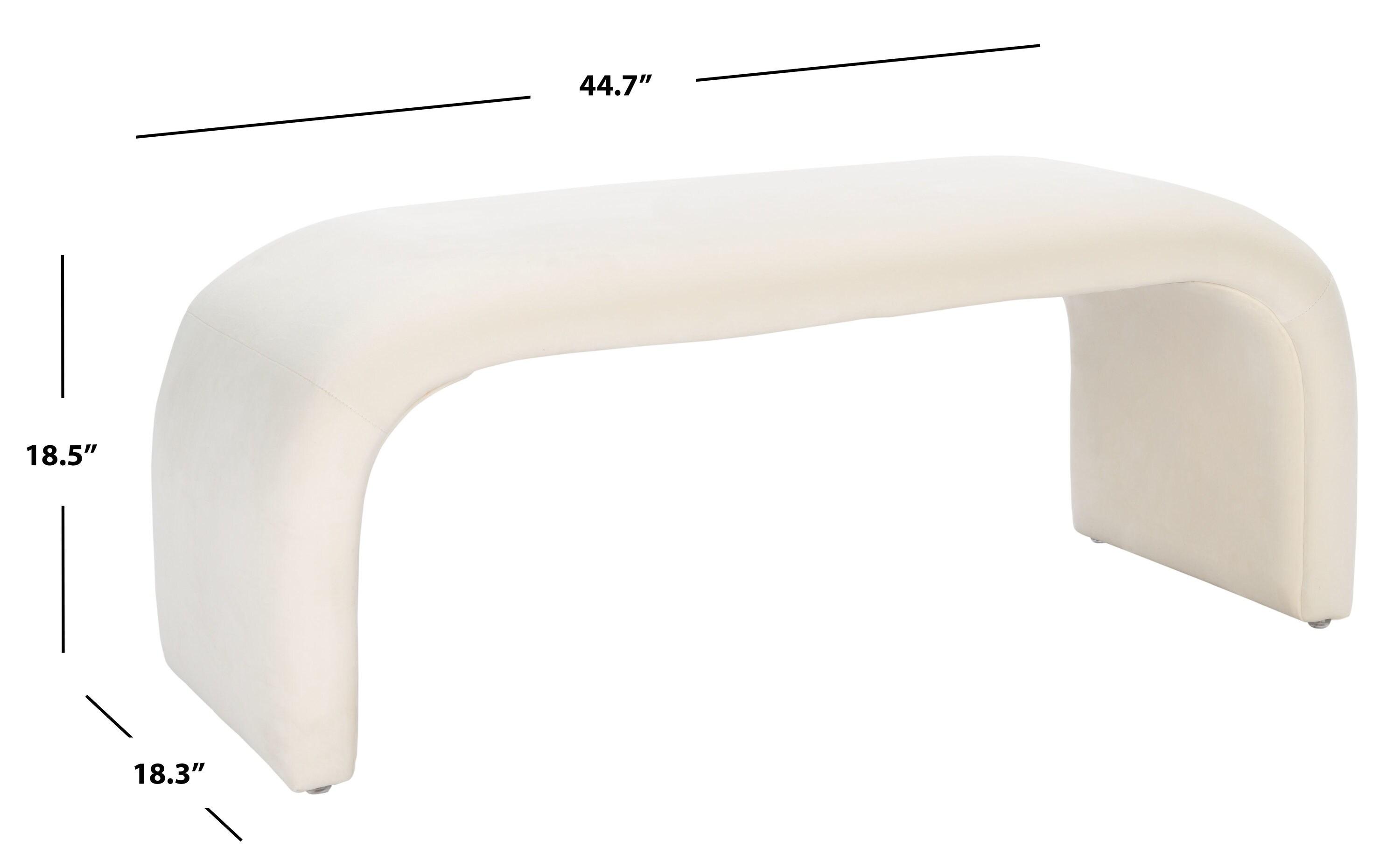 Tenko Bench - Cream - Safavieh