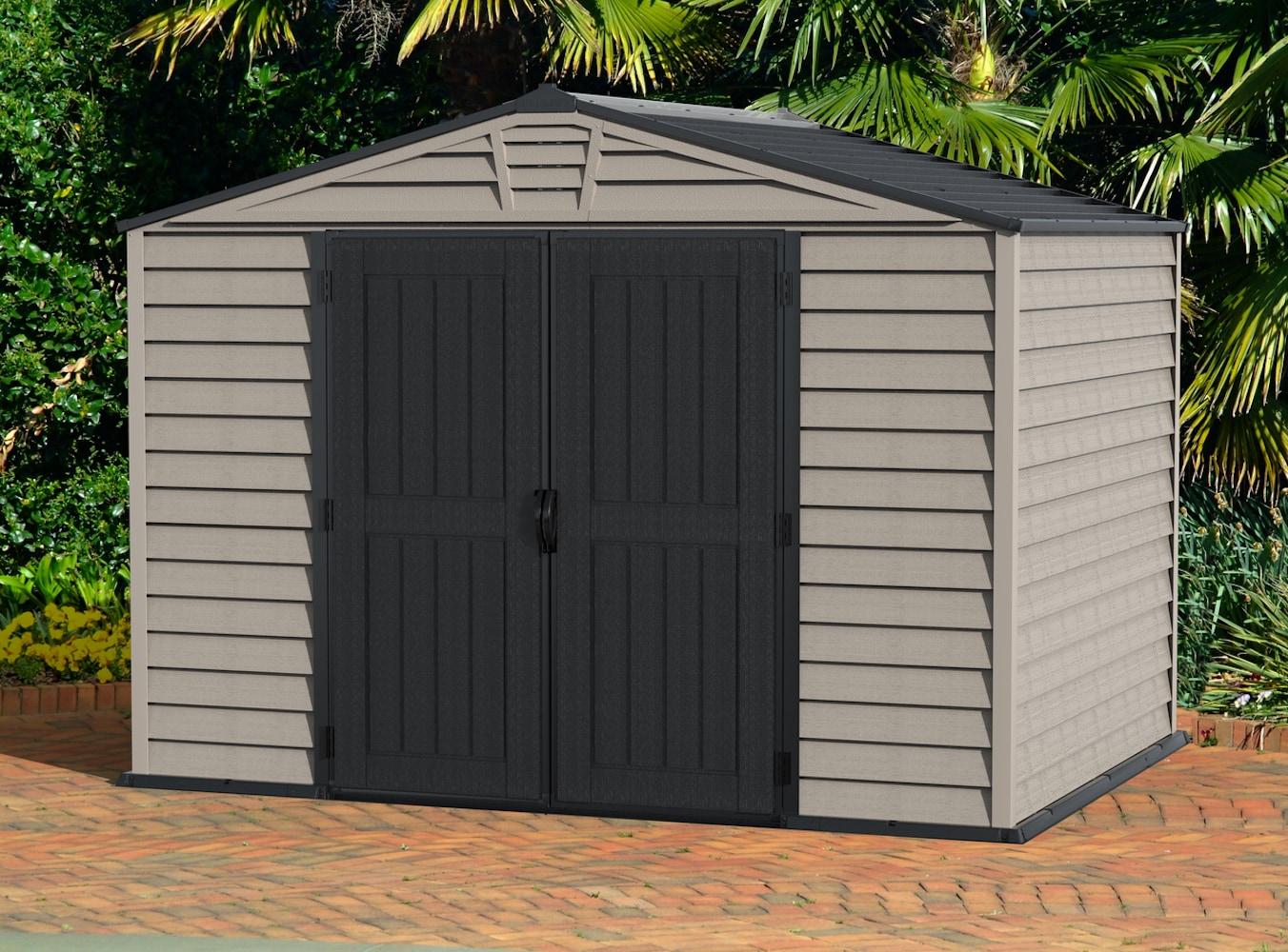 Storemax Plus 10 ft. W x 8 ft. D Vinyl Storage Shed