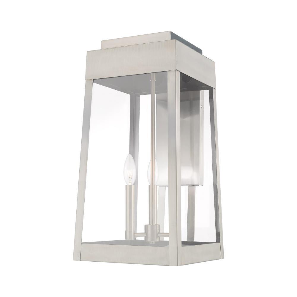 Livex Lighting Oslo 3 - Light Wall Light in  Brushed Nickel