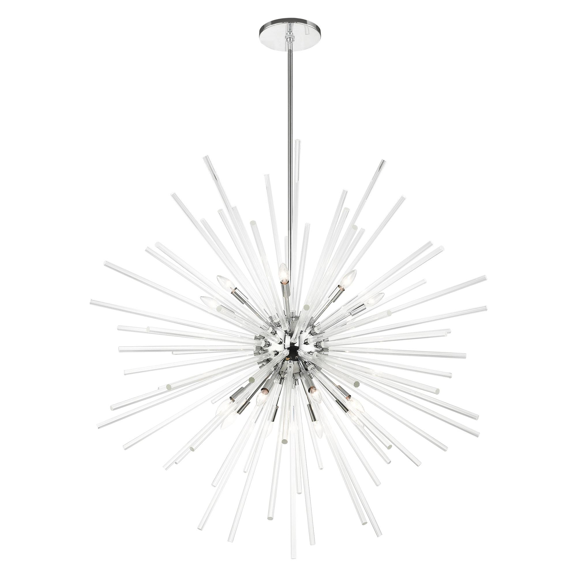 Livex Lighting Utopia 16 - Light Chandelier in  Polished Chrome