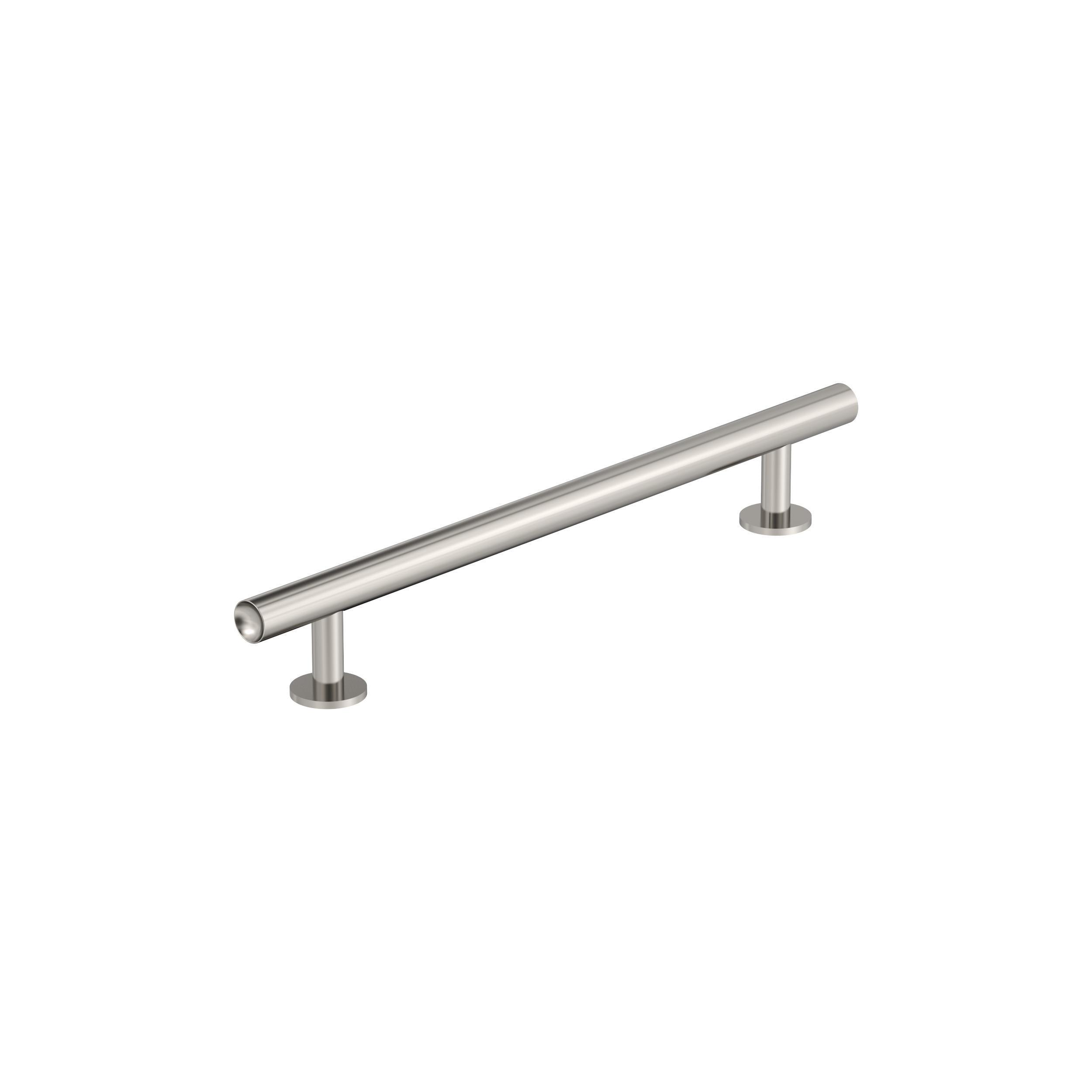 Amerock Radius 6-5/16 inch (160mm) Center-to-Center Polished Nickel Cabinet Pull