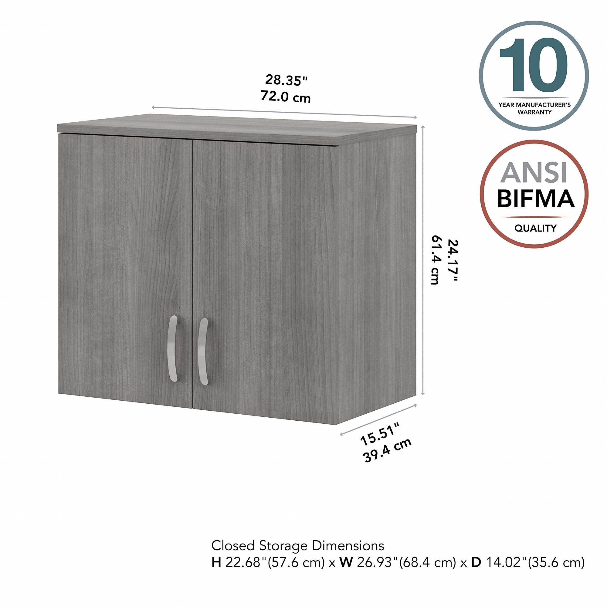 Universal Storage 28.5'' Wide 2 - Shelf Storage Cabinet