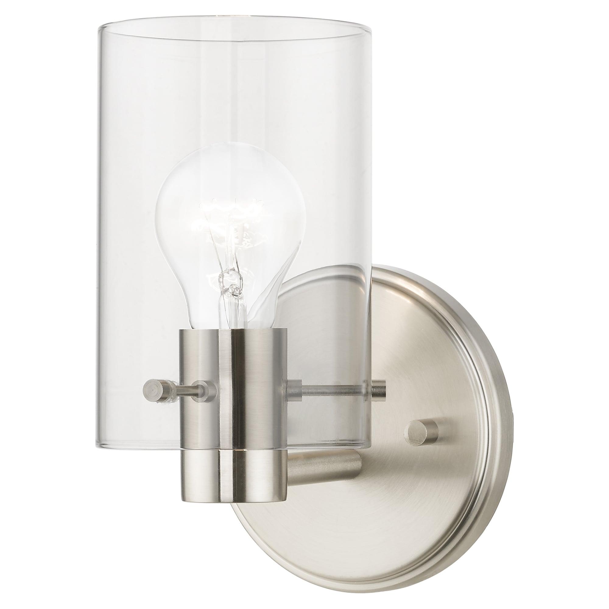 Livex Lighting Munich 1 - Light Sconce in  Brushed Nickel