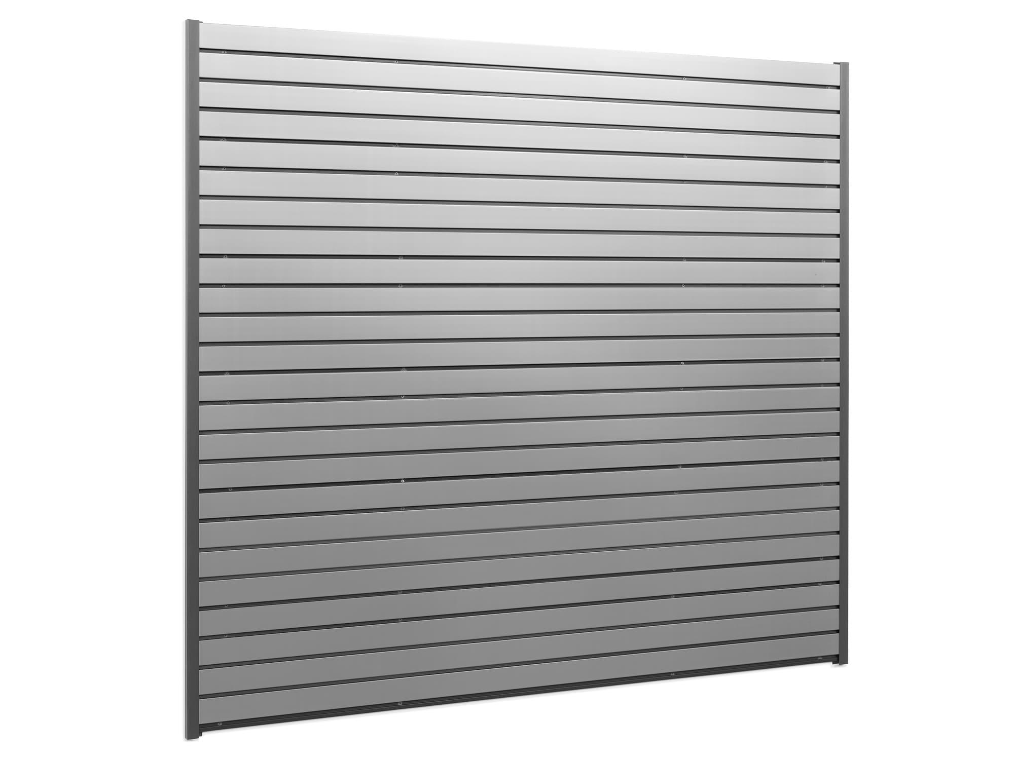 40sqft PVC Slatwall - Silver