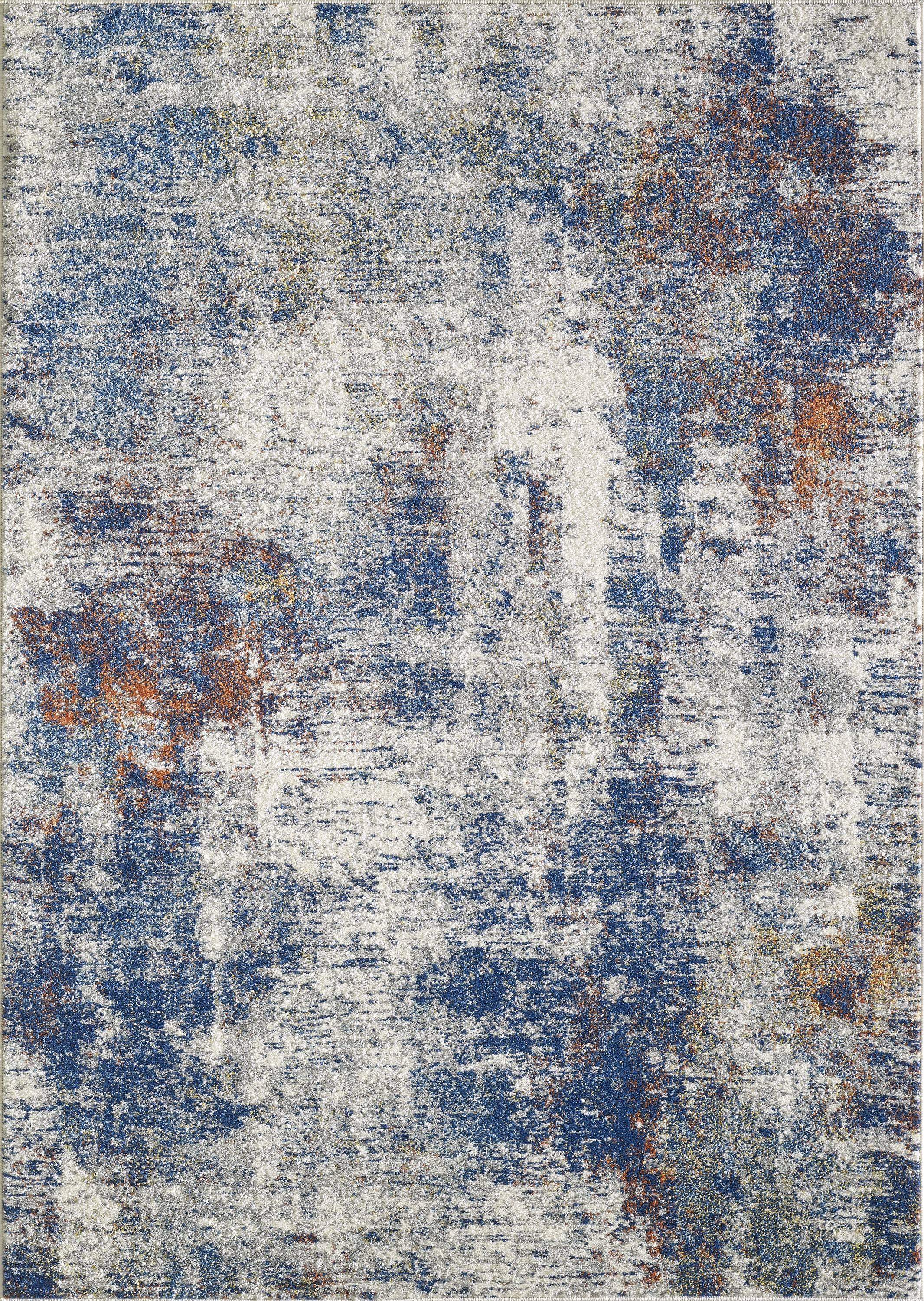 Totti Aries 6' x 9' Rectangular Polypropylene Vintage Rug in Cream/Multicolor
