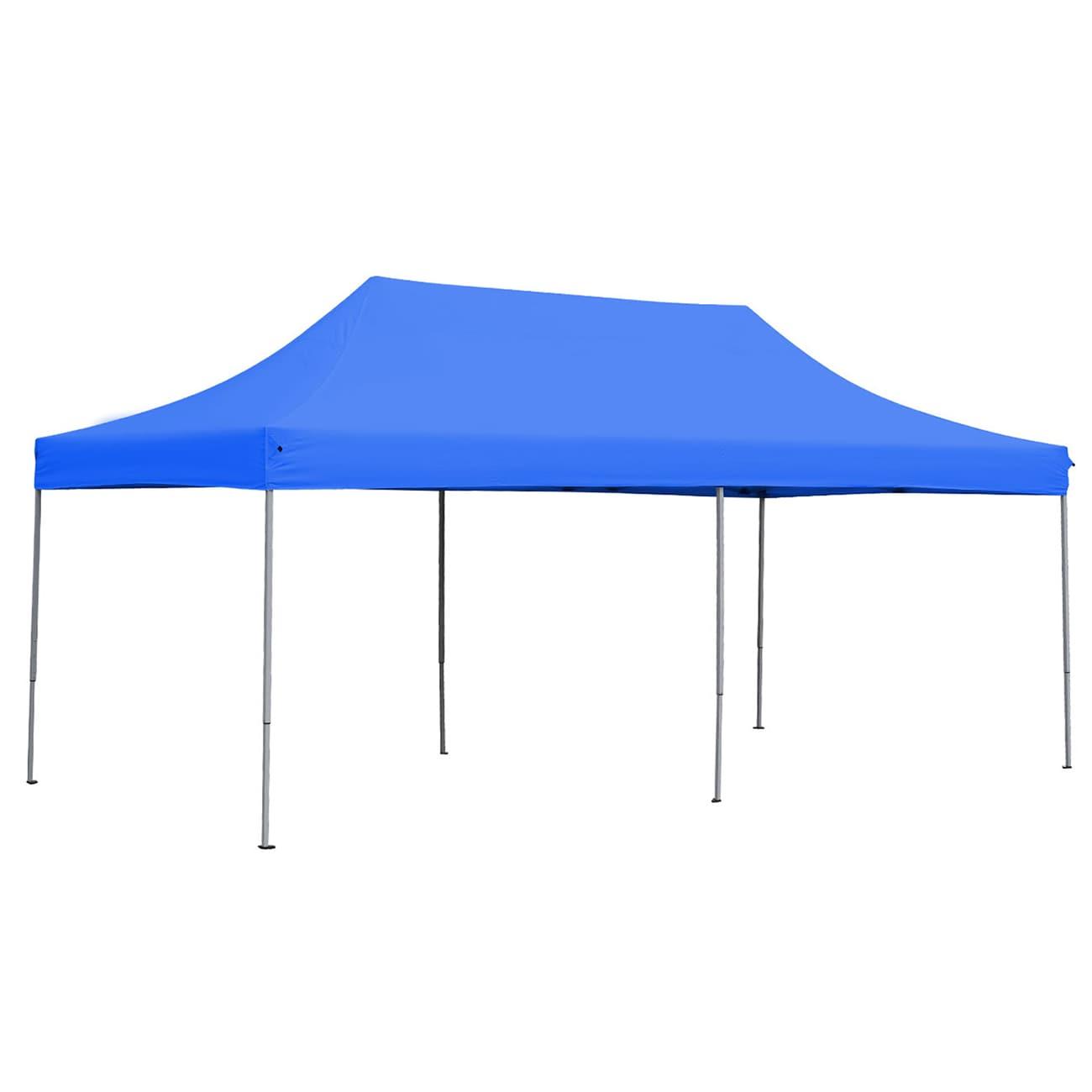 Ainfox 10 x 20 ft Pop up Outdoor Canopy Tent,Portable Shade Instant Folding Gazebo Tent,Blue
