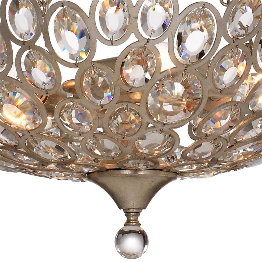 Crystorama Lighting - Five Light Chandelier - Chandelier - Sterling - Five Light