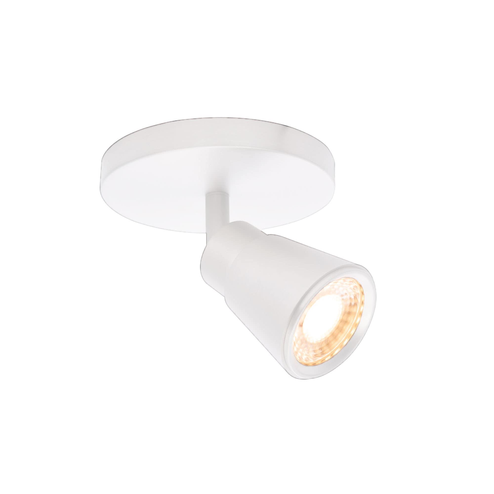 WAC Lighting Solo 1-Light 3000K LED Energy Star Aluminum Monopoint in White