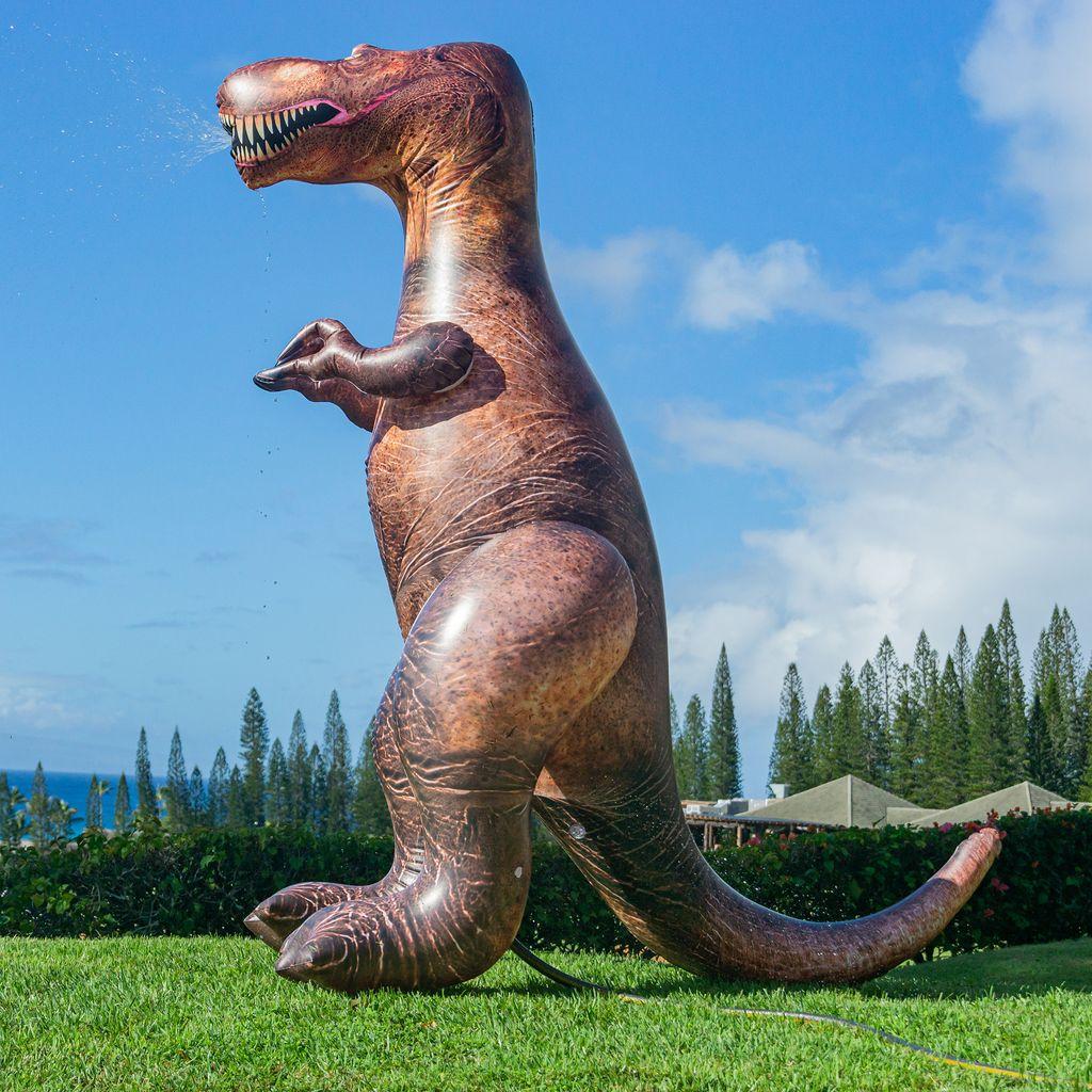 PoolCandy Giant T-Rex Sprinkler, Over 6 Feet Tall, PVC