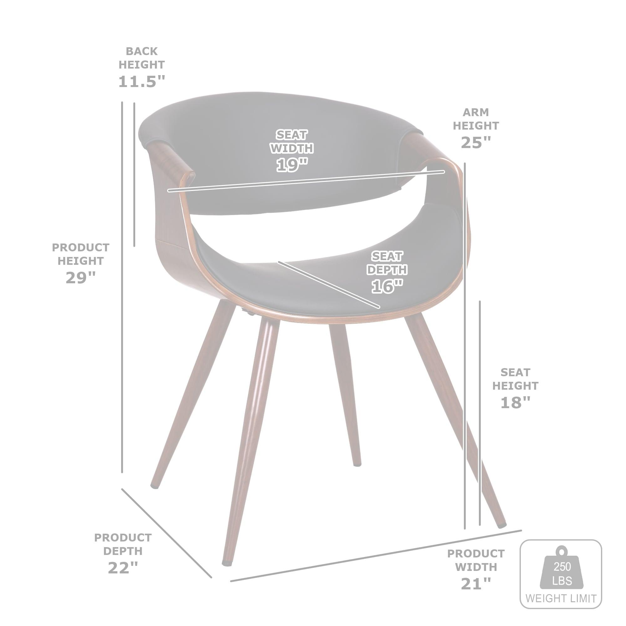 20 x 36 x 17 in. Dalia Modern & Contemporary Dining Chair, Gray Velvet with Acrylic Legs - Set of 2