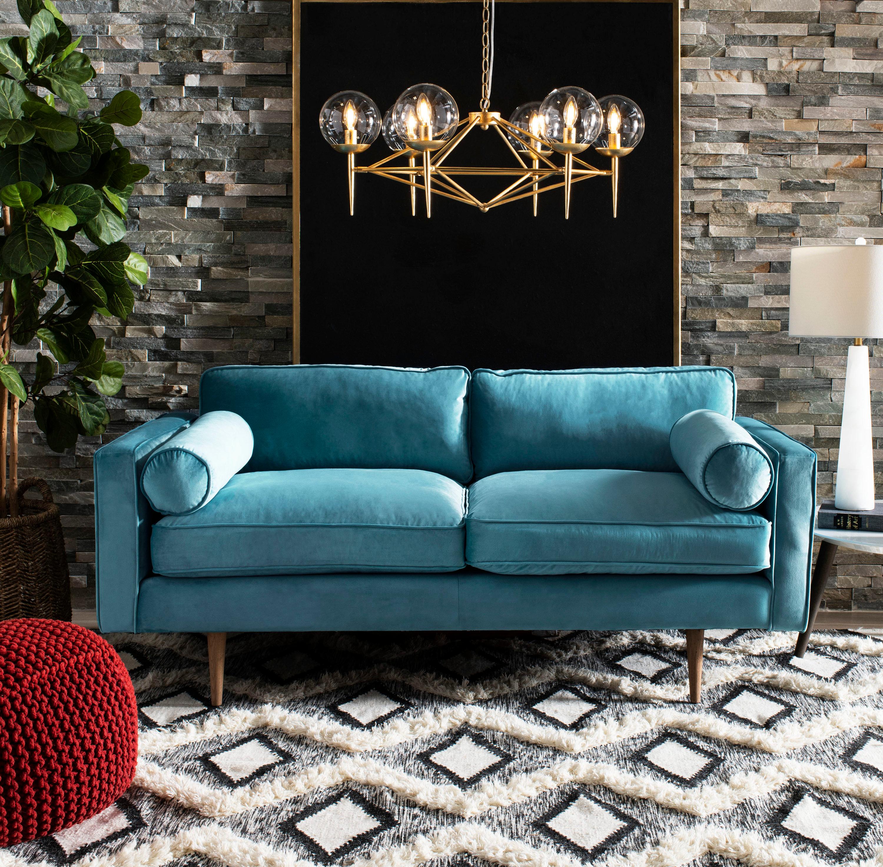 Greyor 6 Light 34" Chandelier - CHA4001 - Gold - Safavieh