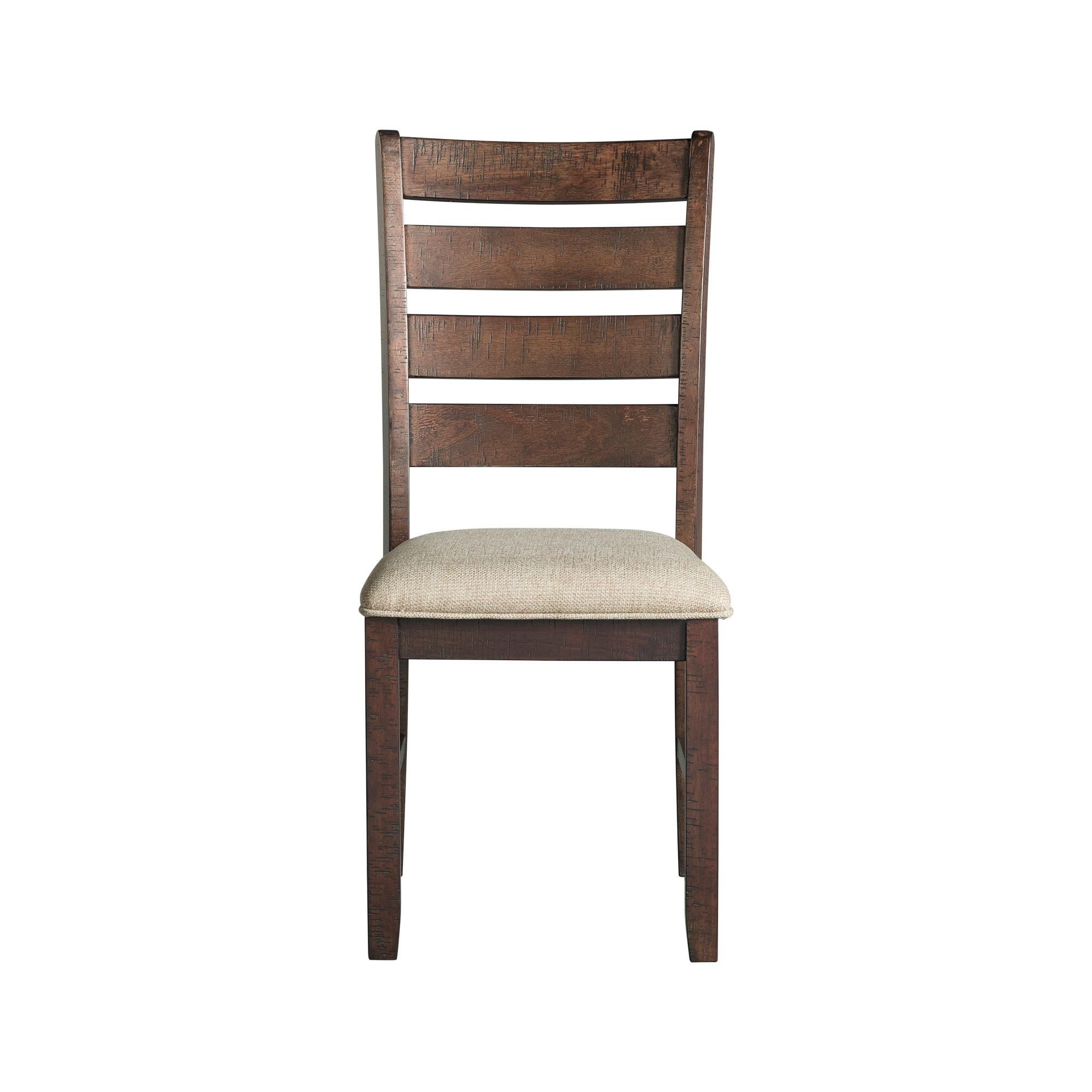 Elements Dex 6PC Dining Set (72" Table + 4 Chairs + Bench) in Cherry