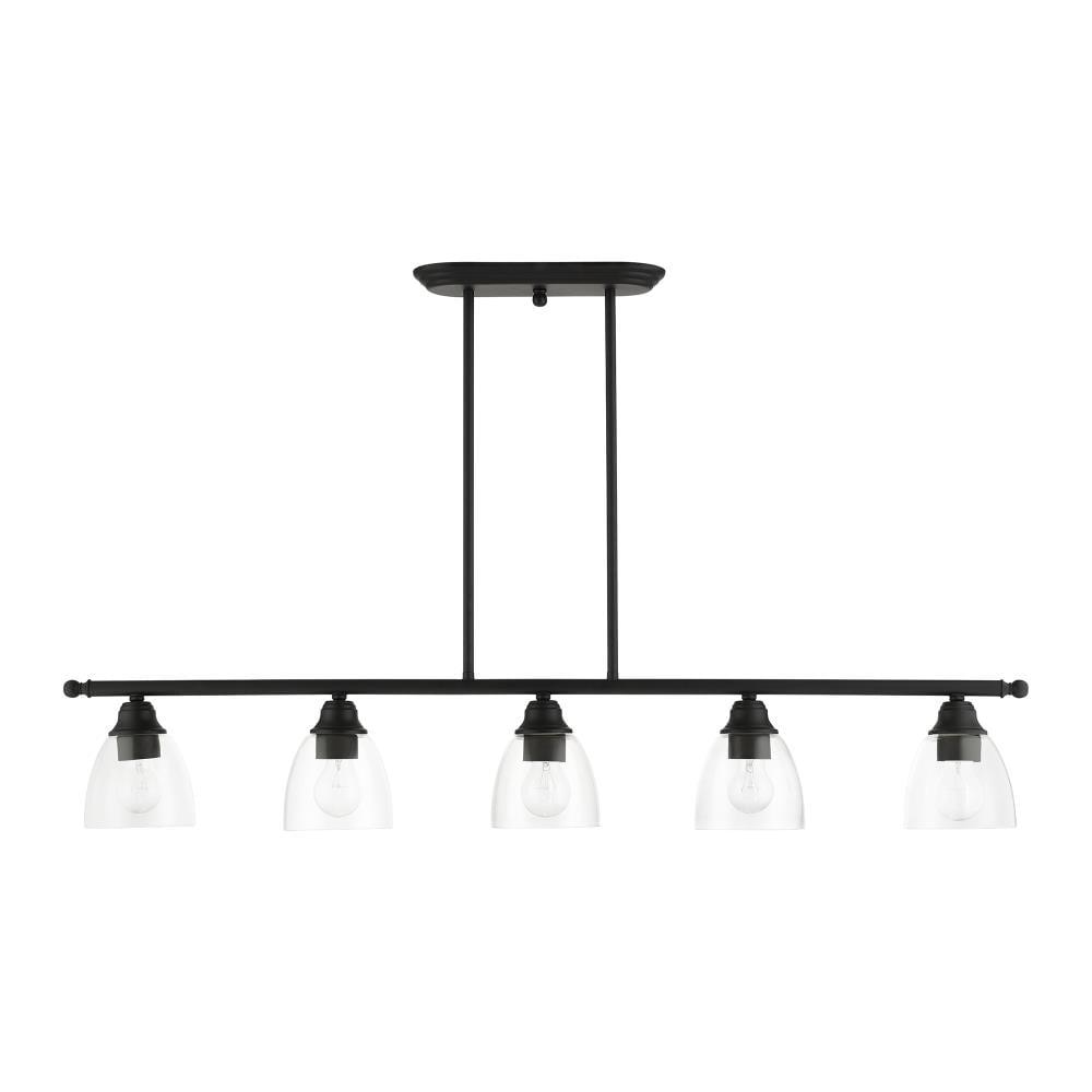 Livex Lighting Montgomery 5 - Light Chandelier in  Black