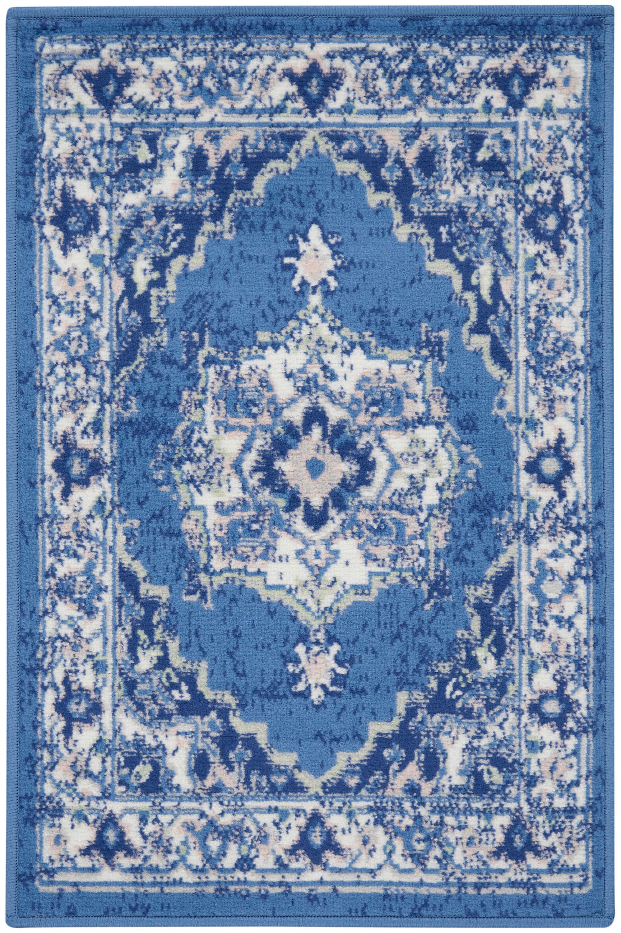 Nourison Whimsicle WHS03 Indoor only Area Rug - Navy 2' x 3'