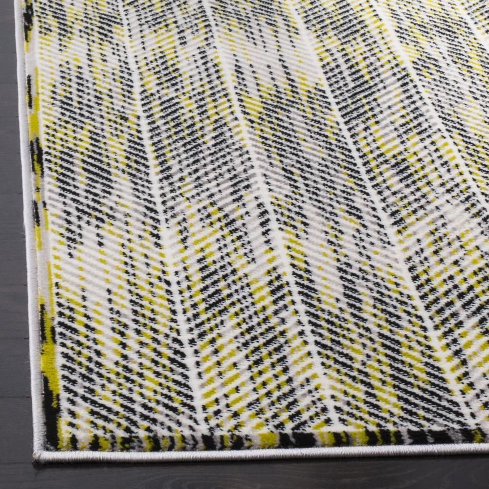 Skyler SKY194 Power Loomed Indoor Area Rug - Grey/Green - 9'x12' - Safavieh
