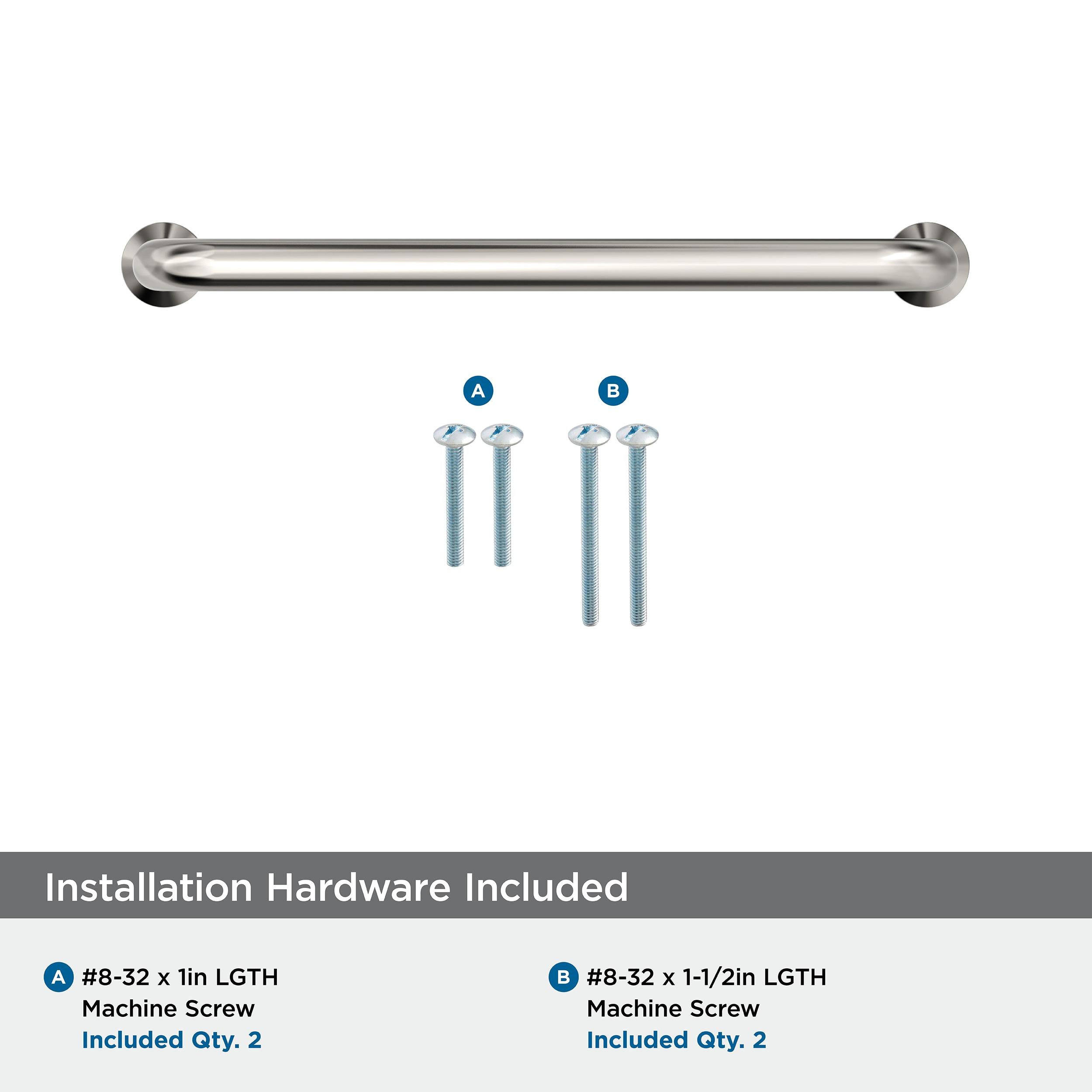 Amerock Factor 5-1/16 inch (128mm) Center-to-Center Polished Nickel Cabinet Pull