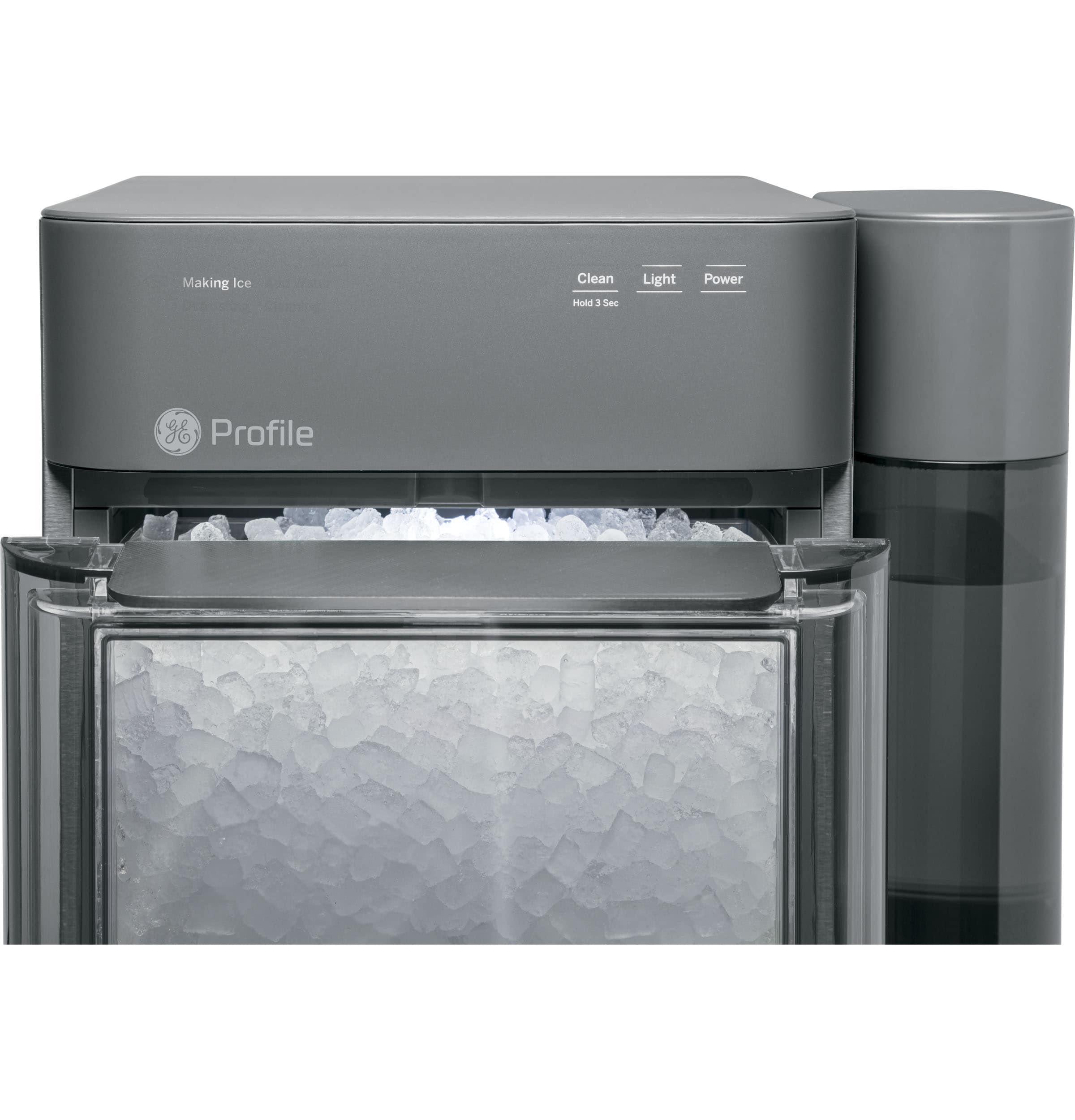 GE Profile Opal 2.0 Ultra Nugget Ice Maker in Stainless Steel