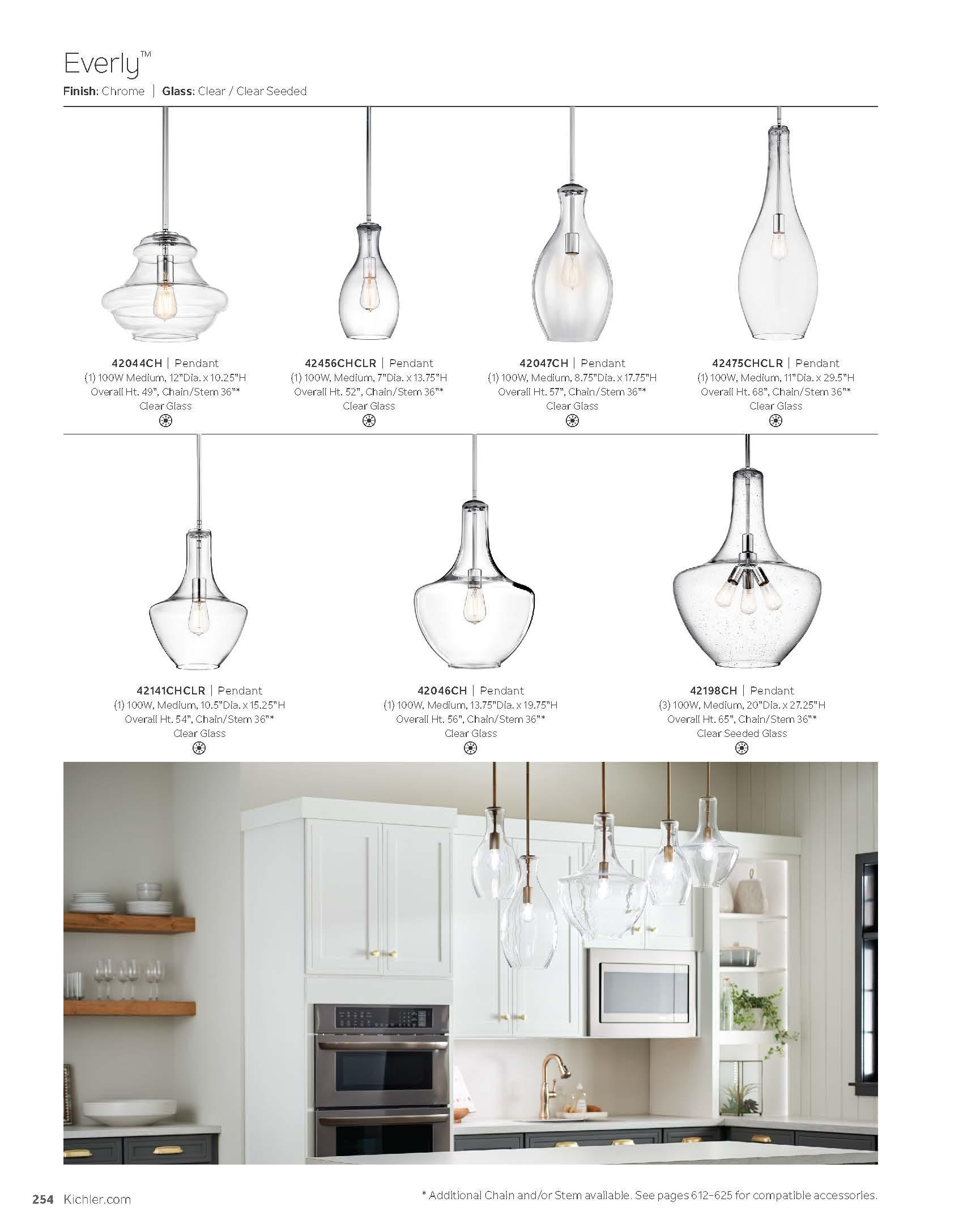 Black Bell Pendant with Clear Seeded Glass Shade
