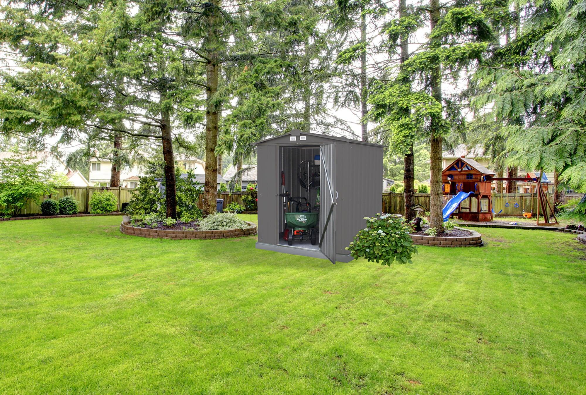 EZEE Shed 6 ft. W x 5 ft. D Metal Storage Shed