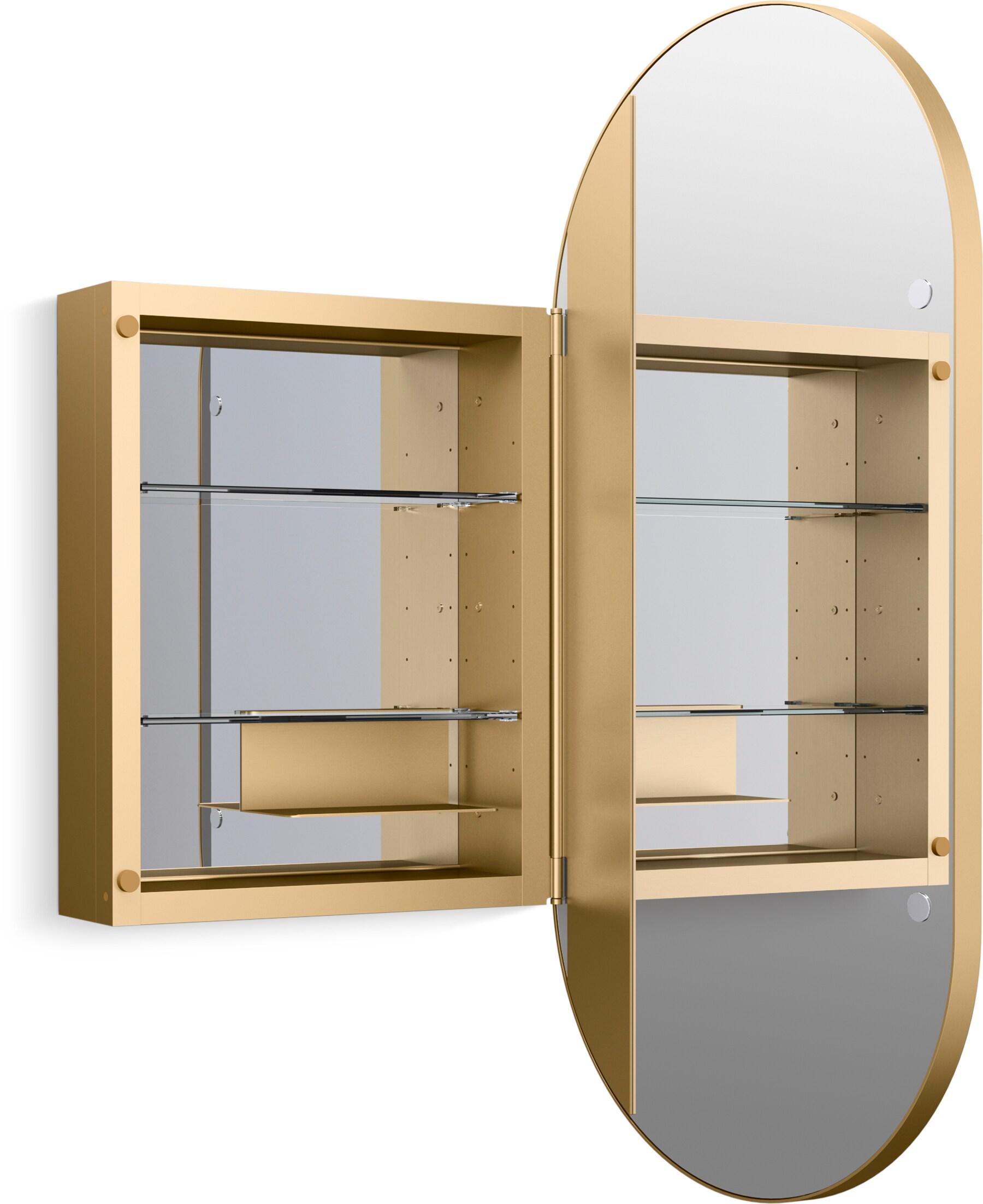 Essential Capsule Wall Mirror, Bathroom/Vanity Mirror with Frame
